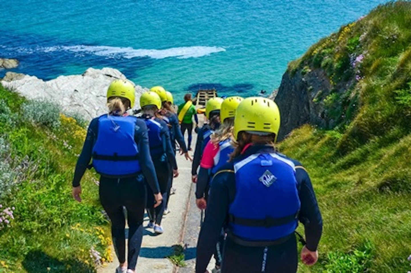 Private Guided Coasteering Experience for Four in Newquay 2