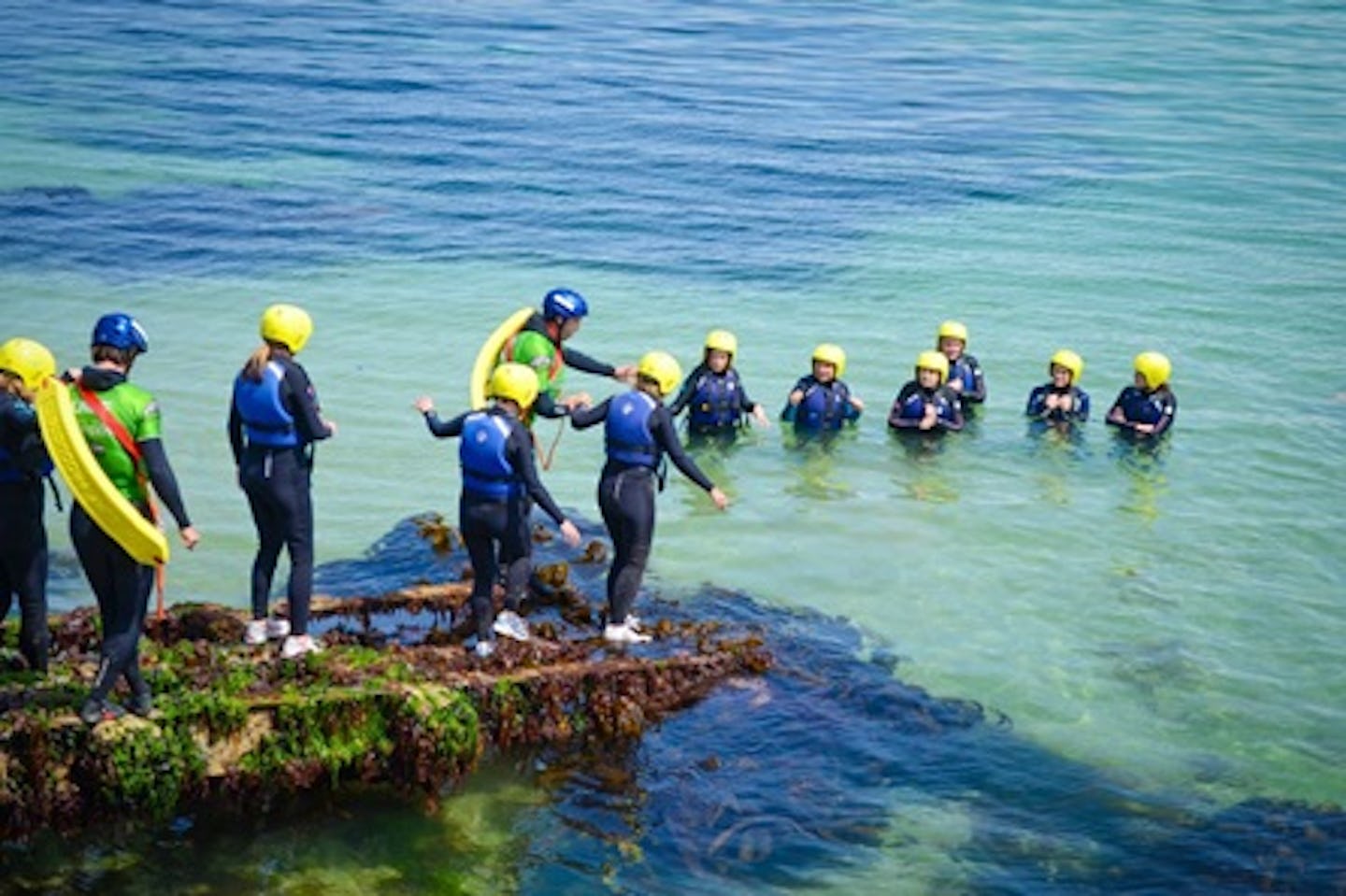 Private Guided Coasteering Experience for Four in Newquay