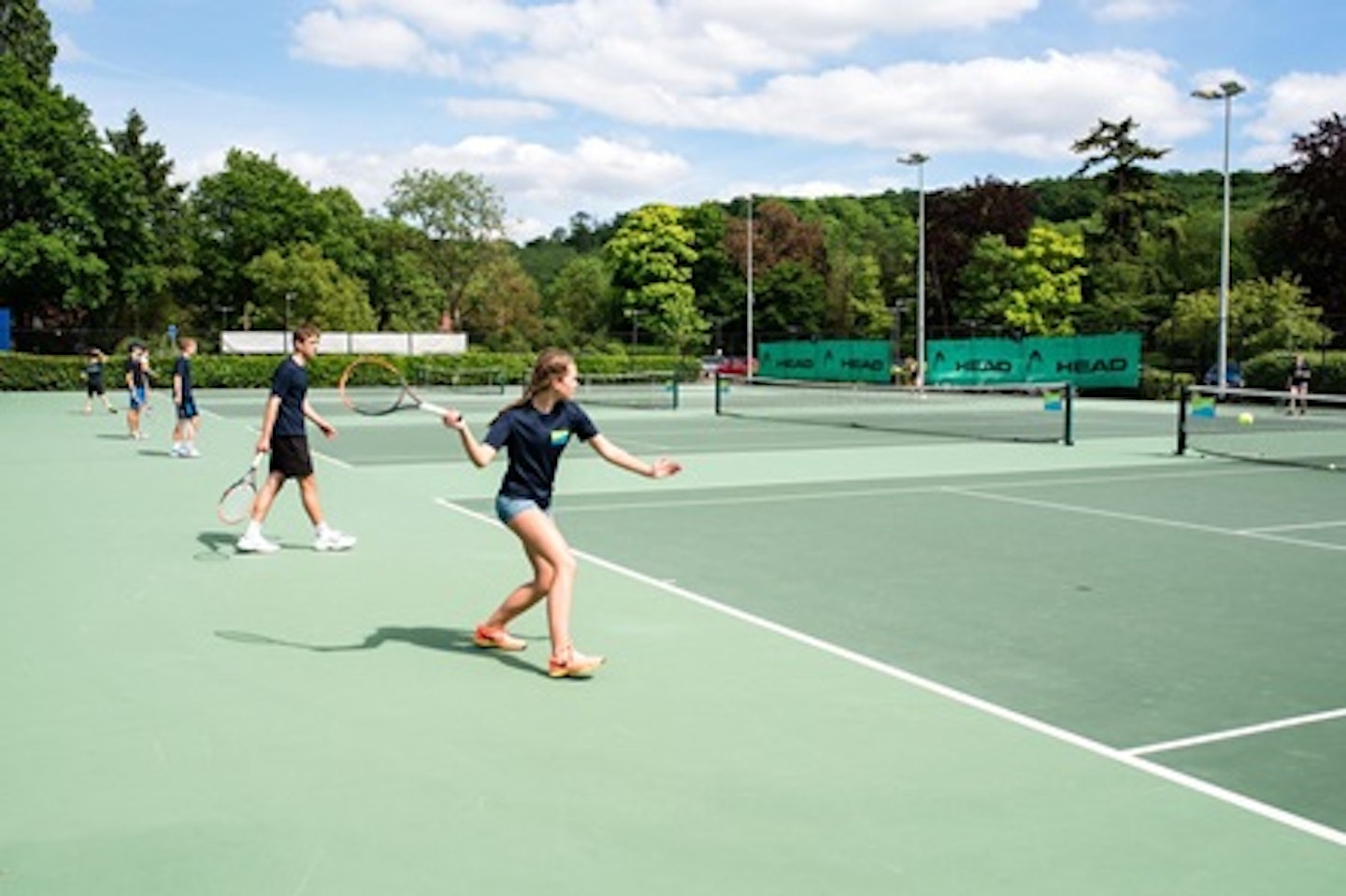 Private Outdoor Tennis Lesson at Bisham Abbey National Sports Centre 1