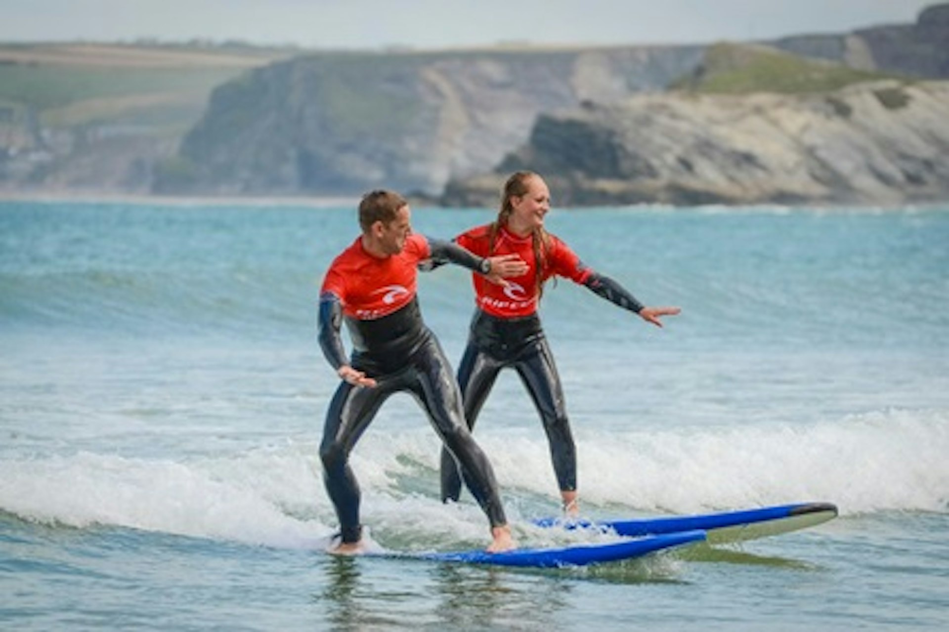 Private Taster Surf Lesson for Four at Newquay Surf School 4