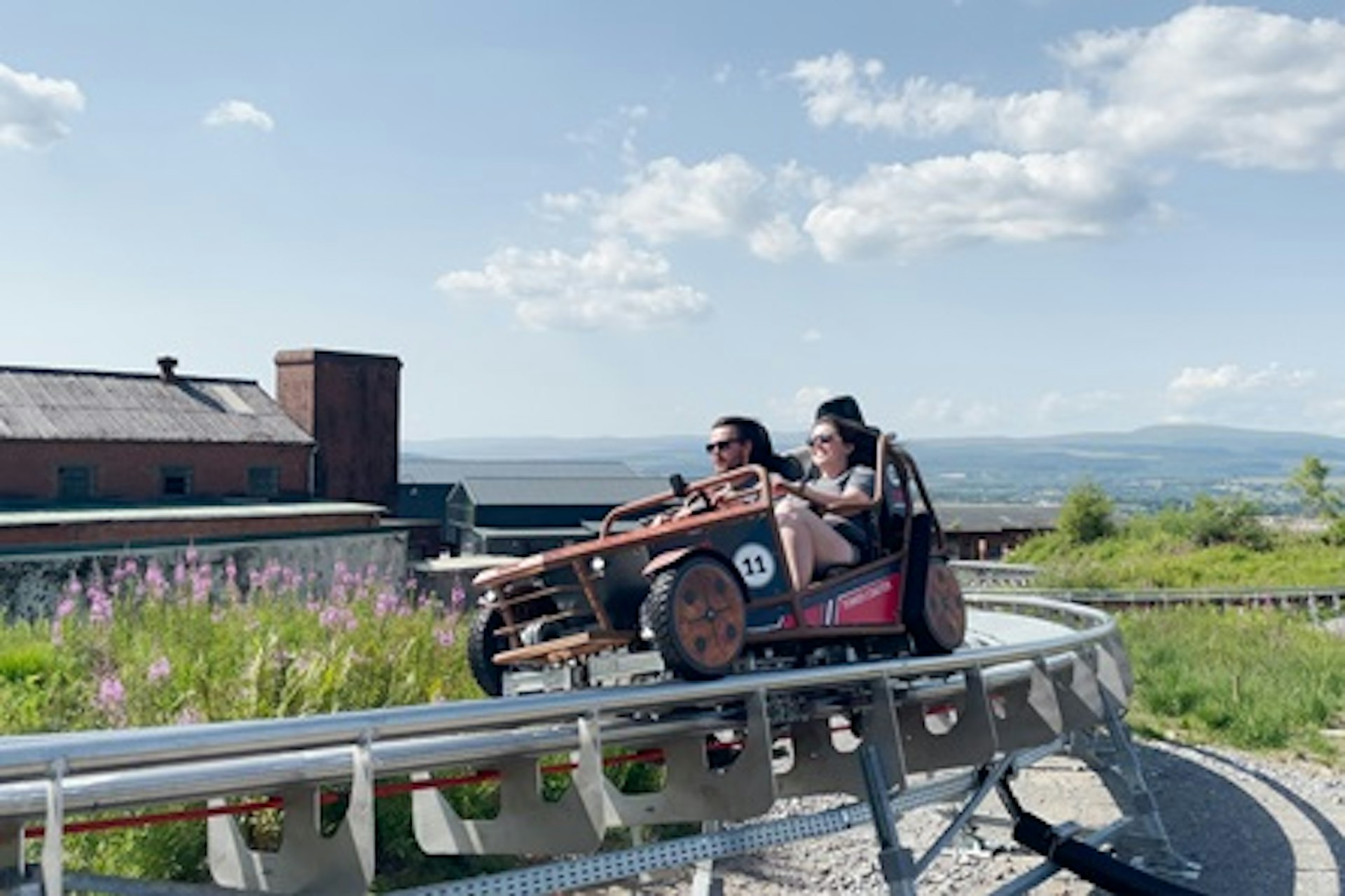 Ride the Tower Coaster for Two at Zip World
