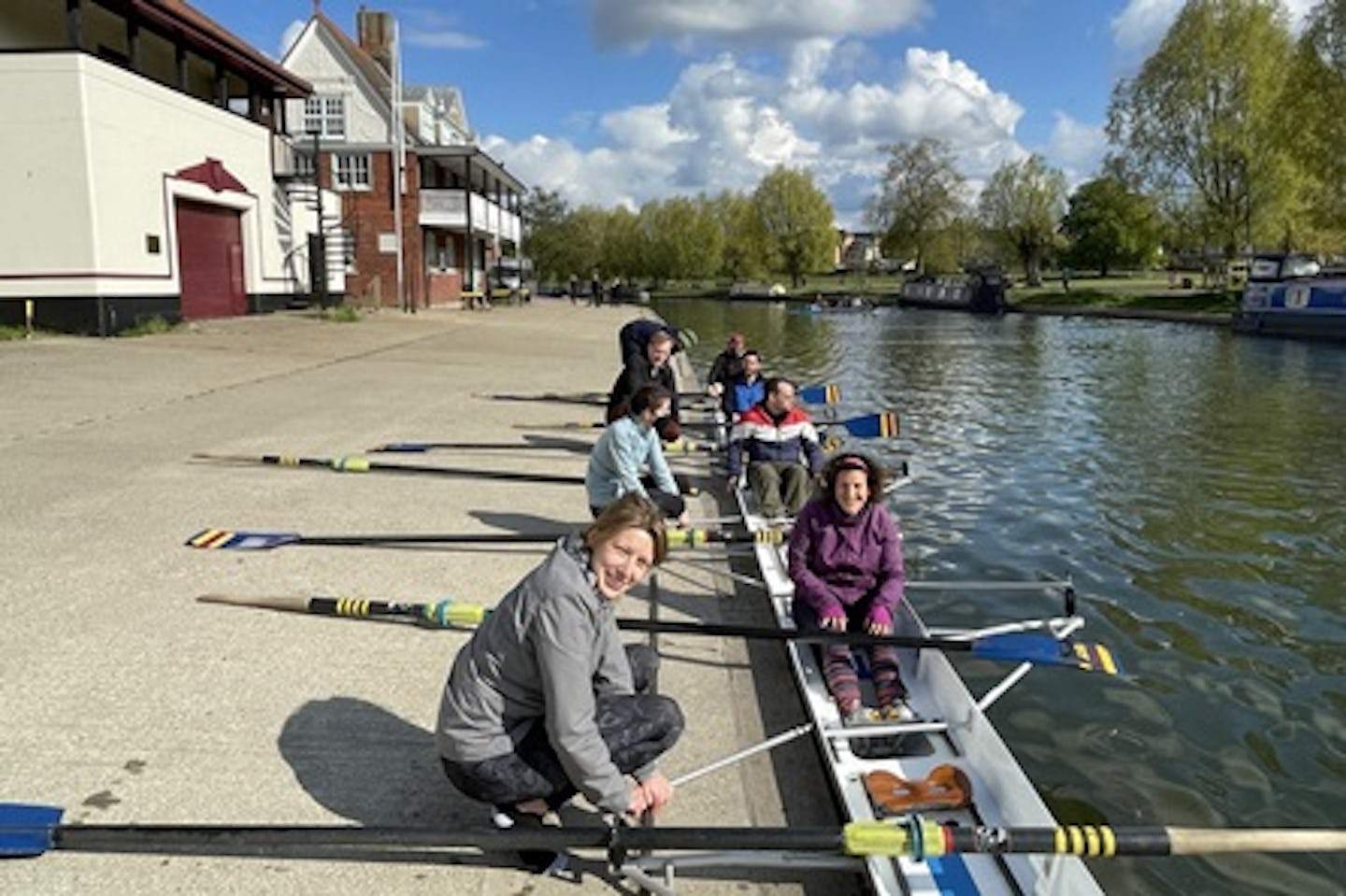 Rowing Experience with the City of Cambridge Rowing Club