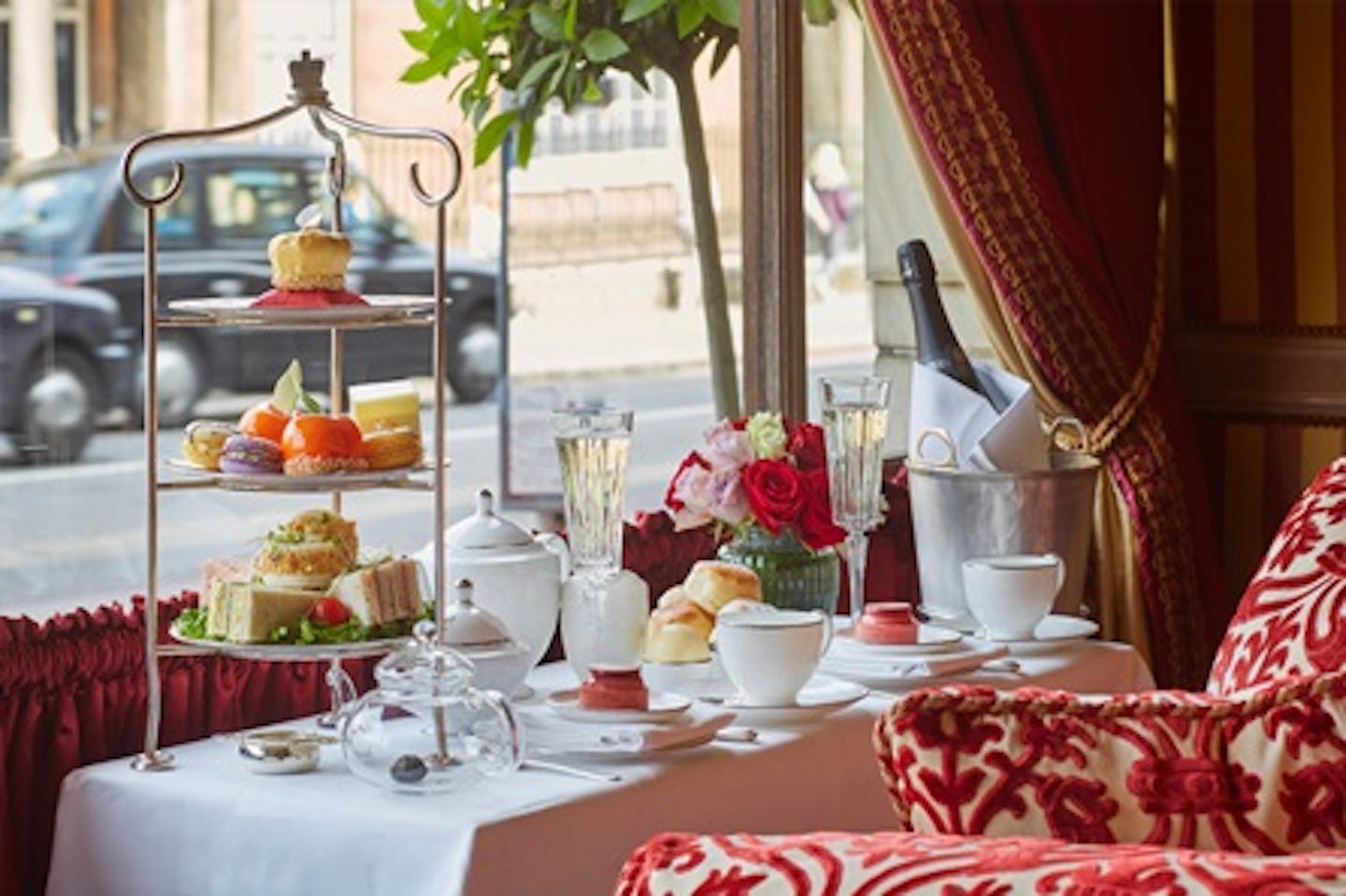 Royal Afternoon Tea for Two at the 4* Rubens at the Palace Hotel, London