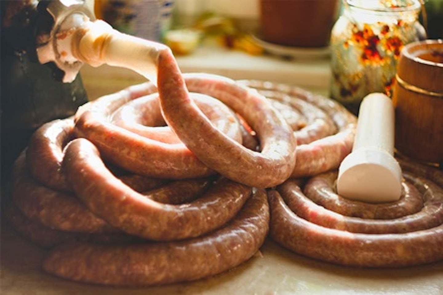 Sausage Making for Two at Ann's Smart School of Cookery 1