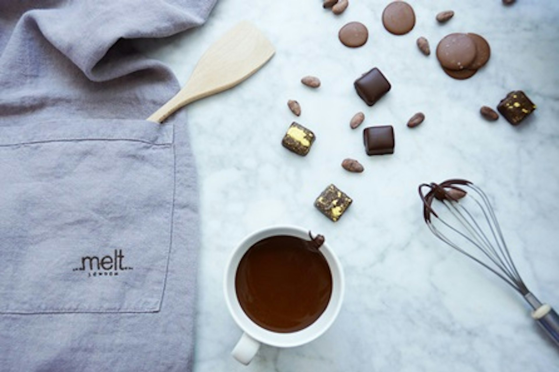 Sea Salt Chocolate Praline Making Class for Two with Melt Notting Hill, London 2