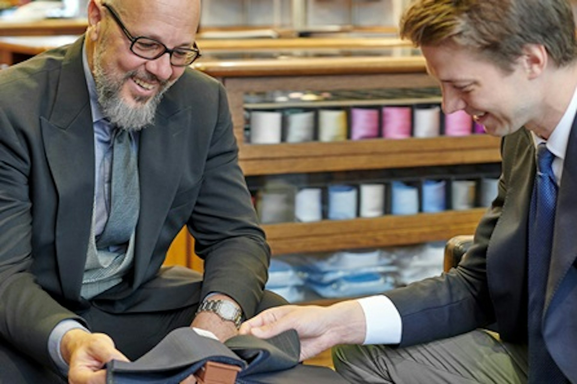 Semi-Bespoke Tailored Gentleman's Suit Experience at The Savile Row Company Custom Made 3