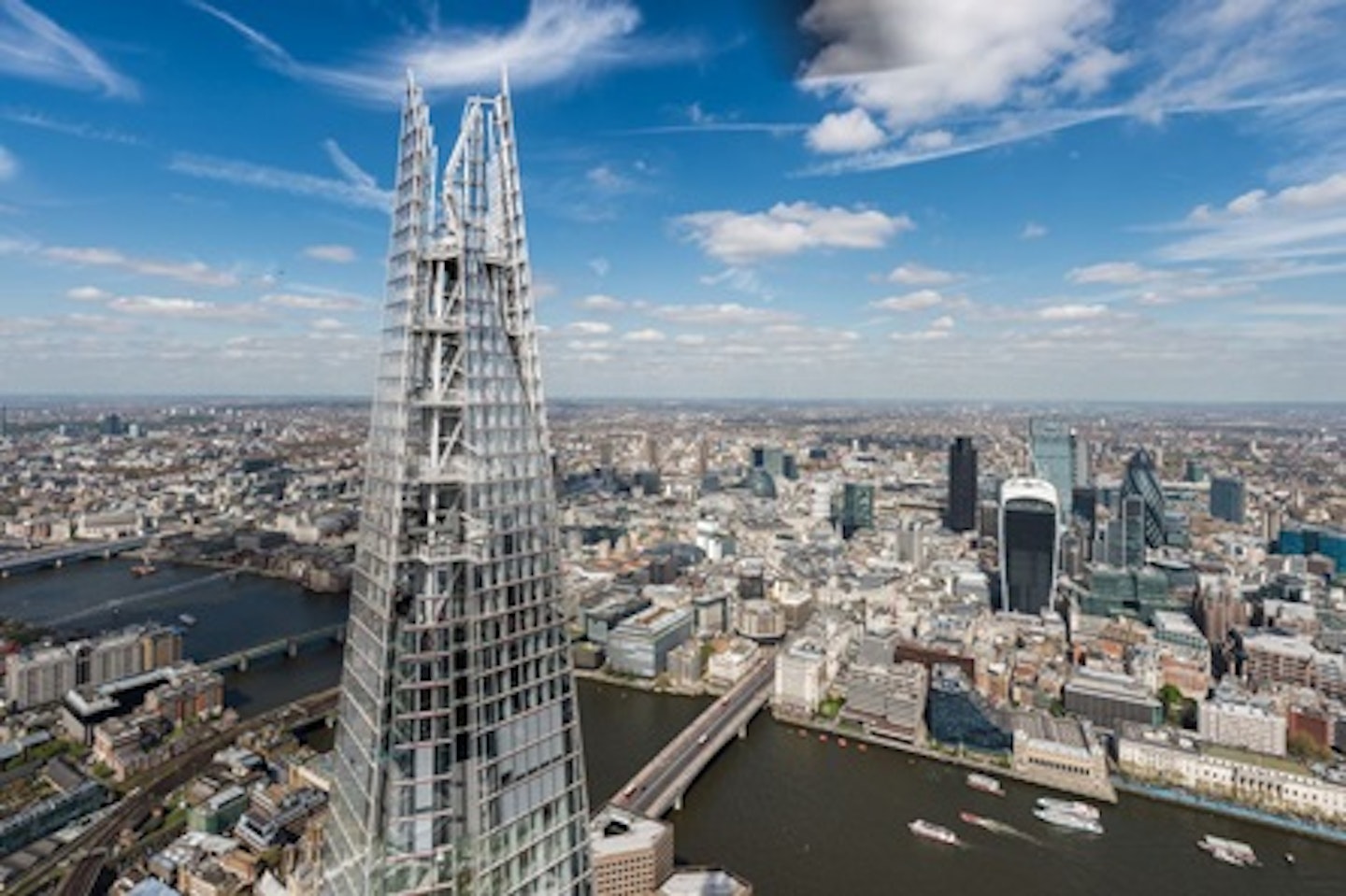 Sights of London One Night Break with The View from The Shard and Dining at Marco Pierre White's London Steakhouse Co for Two 2