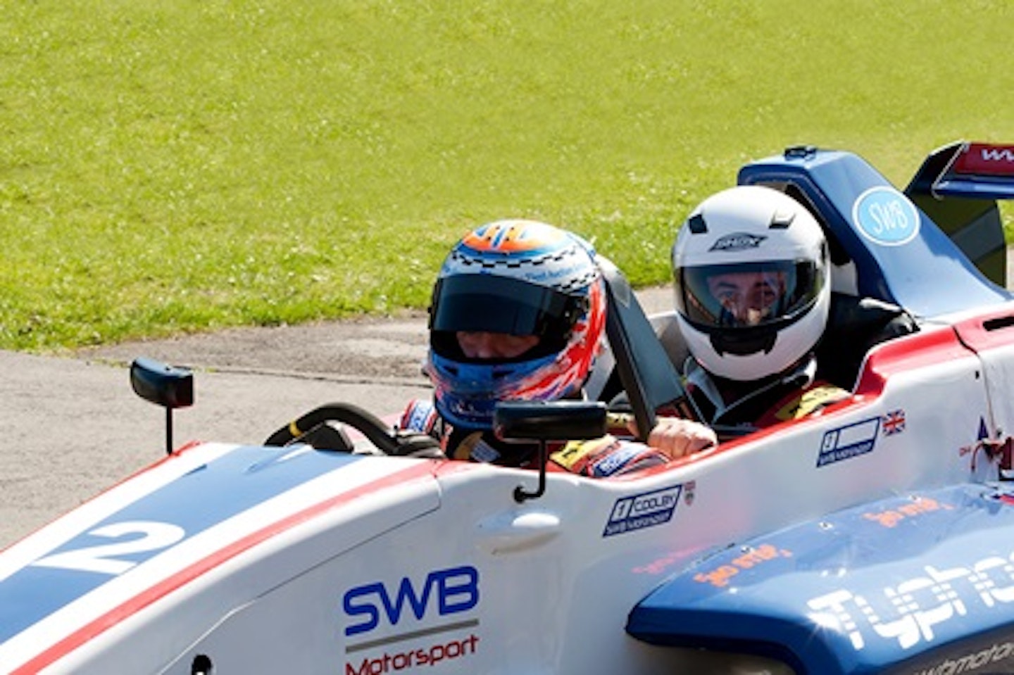 Single Seater Driving plus Two Seater Racing Car Passenger Ride 3