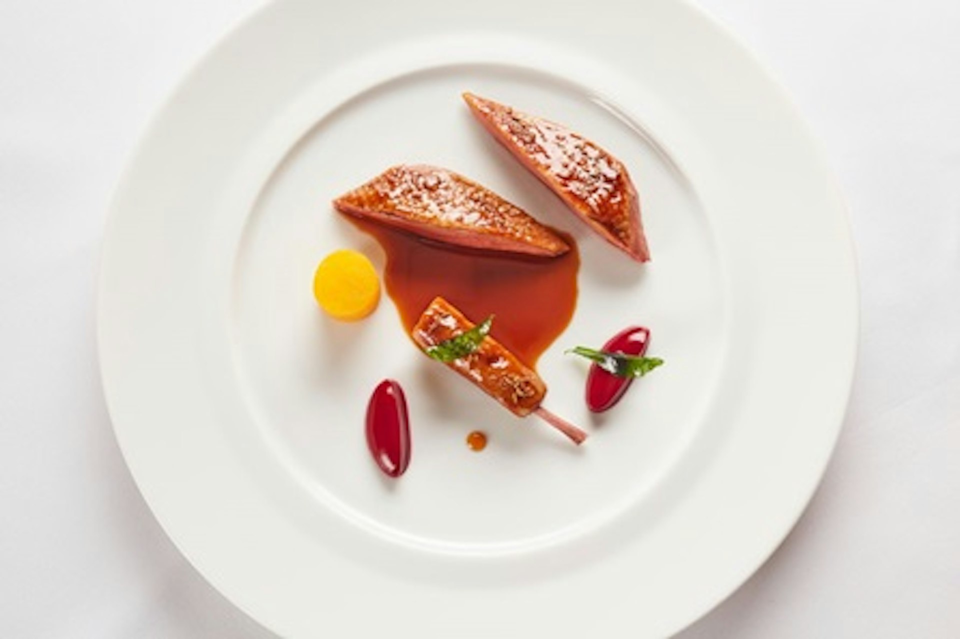Six Course Dinner Tasting Menu with Champagne for Two at Ormer, Mayfair 1