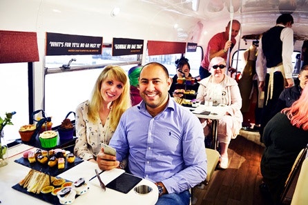 Sparkling Afternoon Tea Vintage Bus Tour of Edinburgh for Two 2