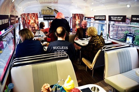 Sparkling Afternoon Tea Vintage Bus Tour of Edinburgh for Two 4