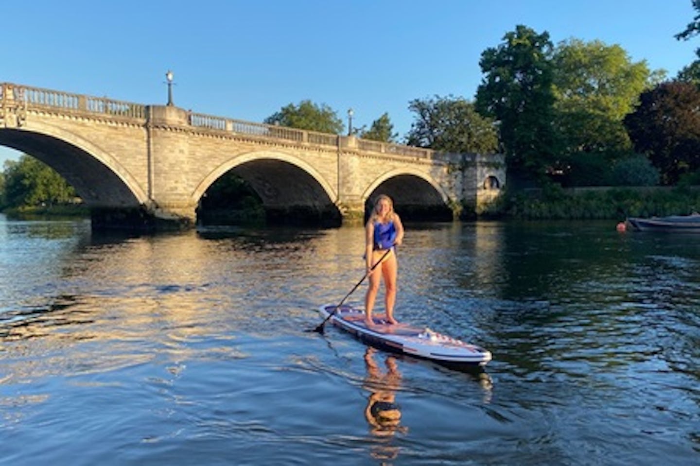 Stand Up Paddleboarding Experience on The Thames at Richmond For One