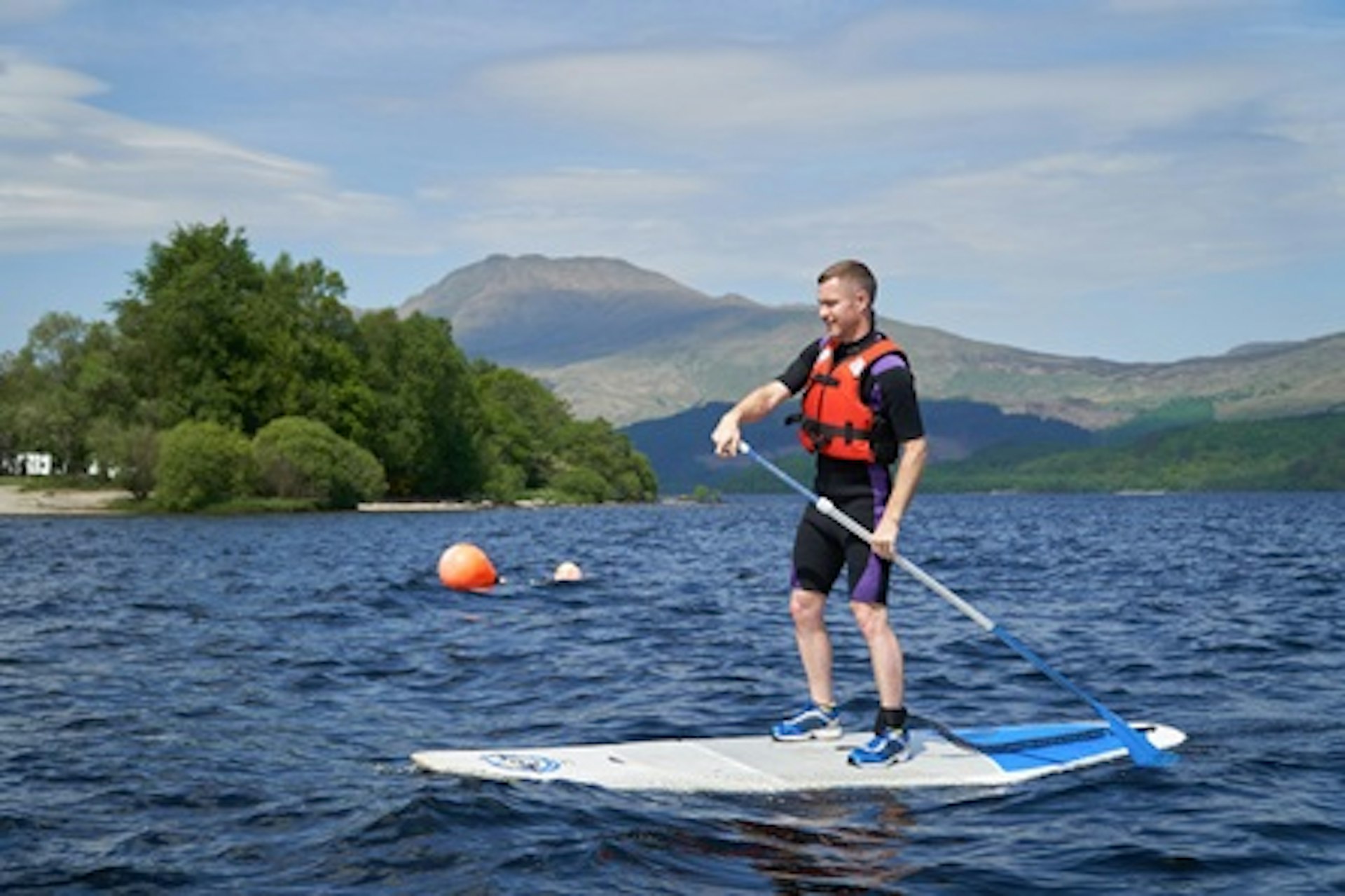 Stand Up Paddleboarding for Two on Loch Lomond 3