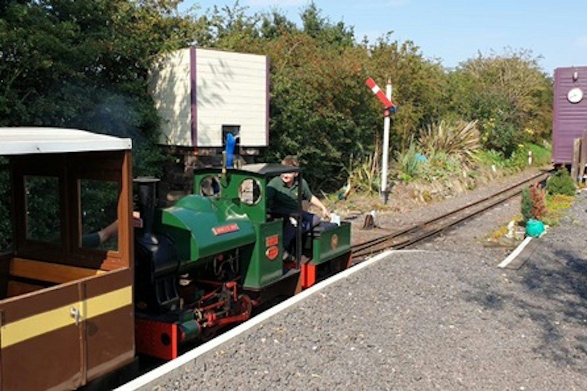 Steam Train Driving Taster Experience at Sherwood Forest Railway 3