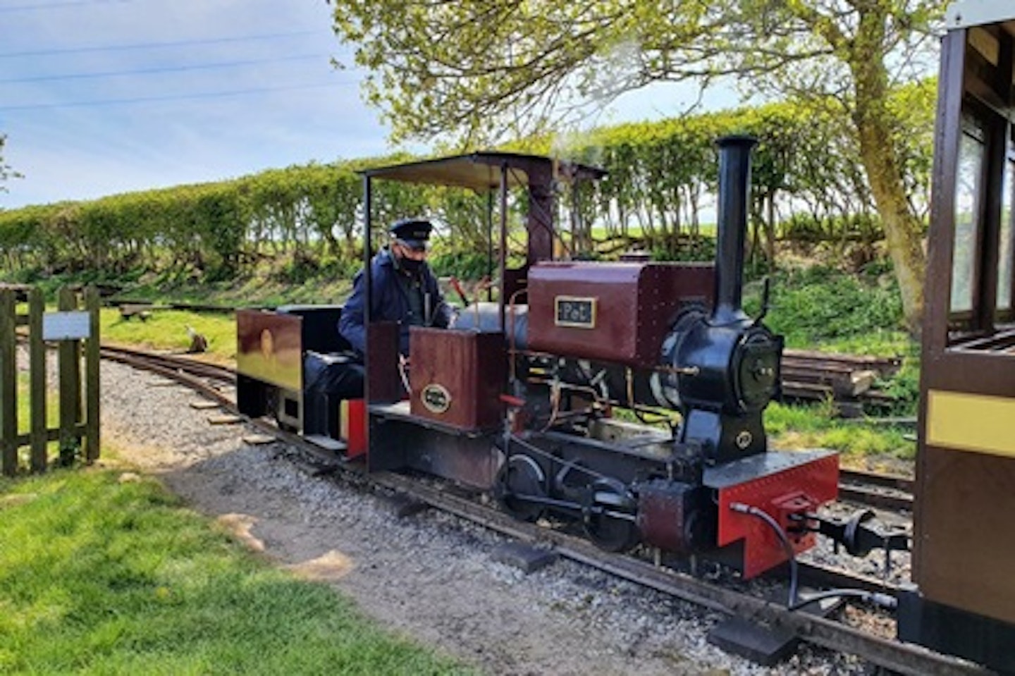 Steam Train Driving Taster Experience at Sherwood Forest Railway 4