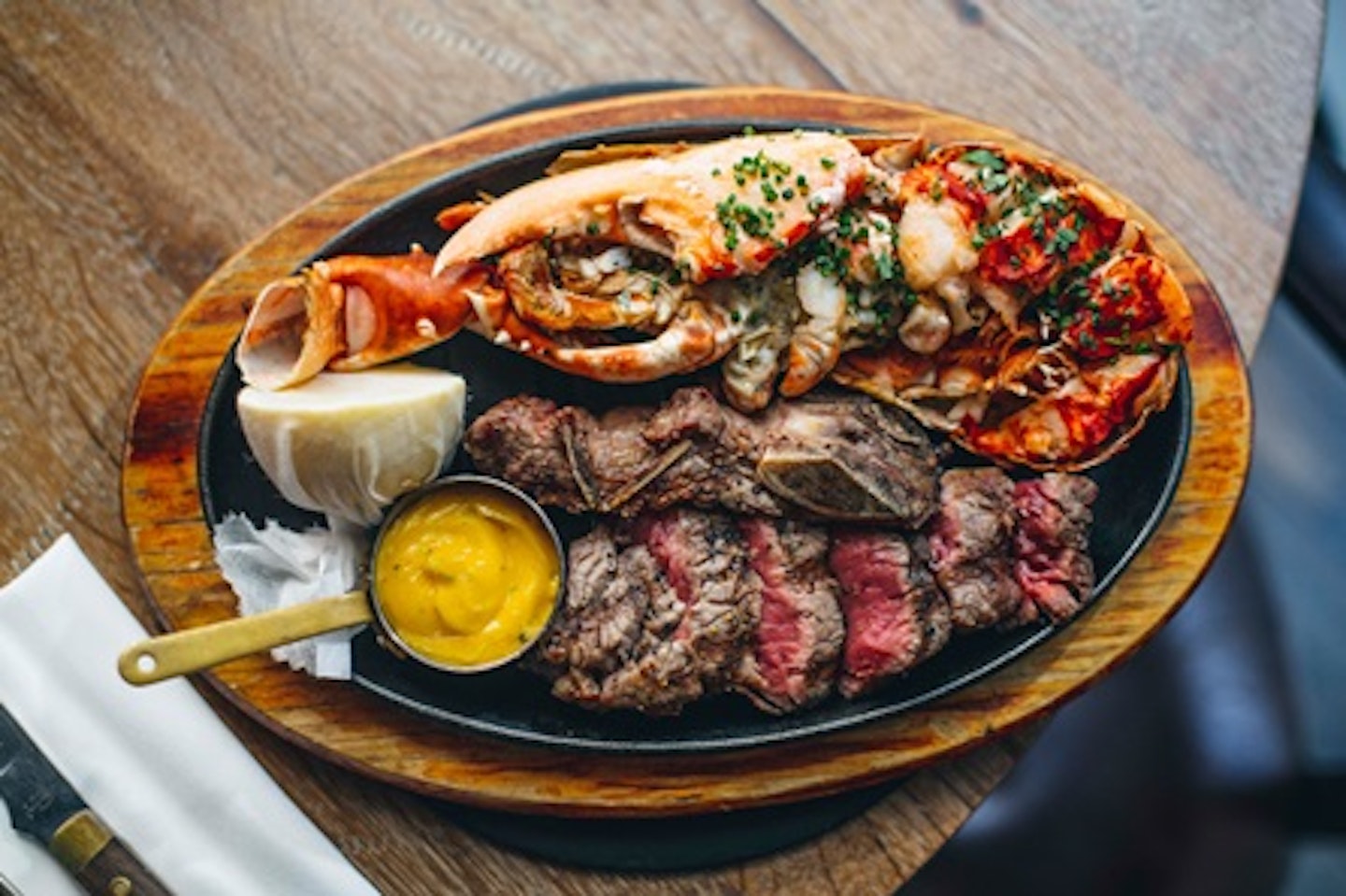 Surf 'n' Turf Platter to Share at New Street Grill 1