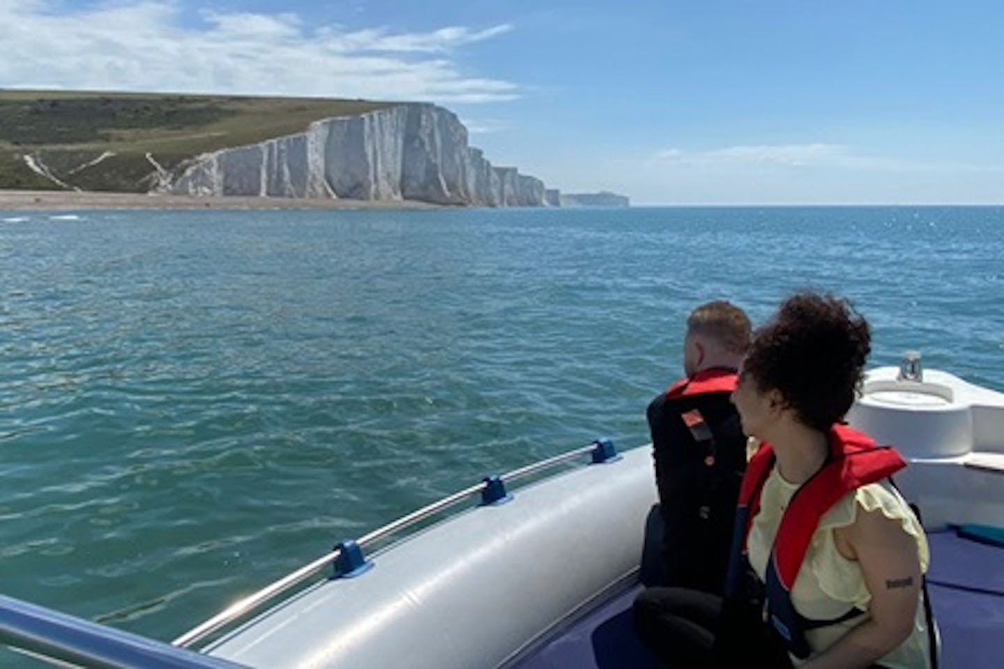 Sussex Coastal Boat Trip to the Seven Sisters for Two