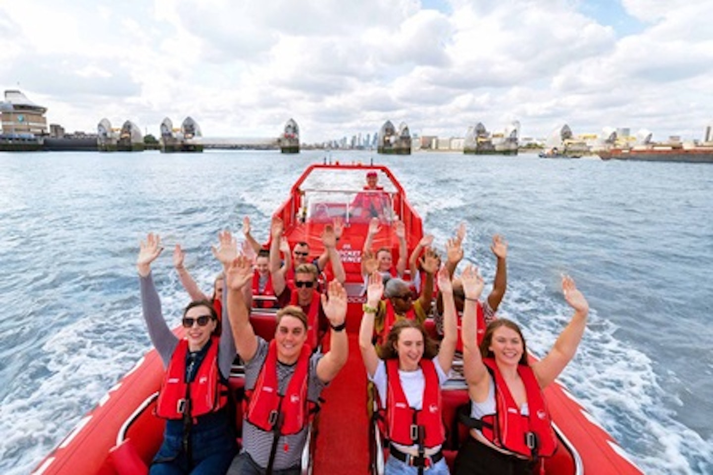 Thames Barrier Rocket Speed Boat Ride for One 2