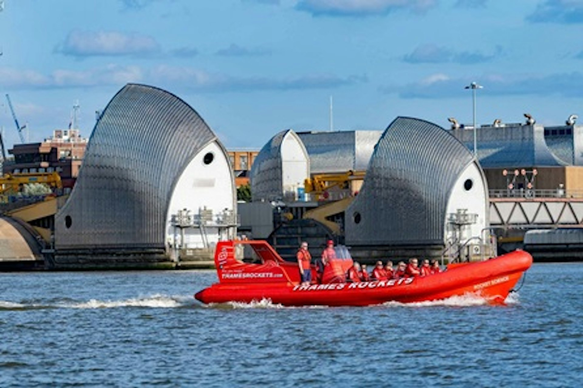 Thames Barrier Rocket Speed Boat Ride for Two 3