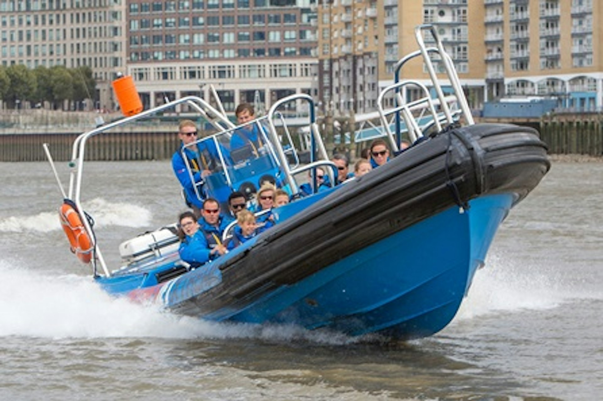 Thames Jet Boat Rush and Three Course Meal for Two at Marco Pierre White's London Steakhouse Co 3