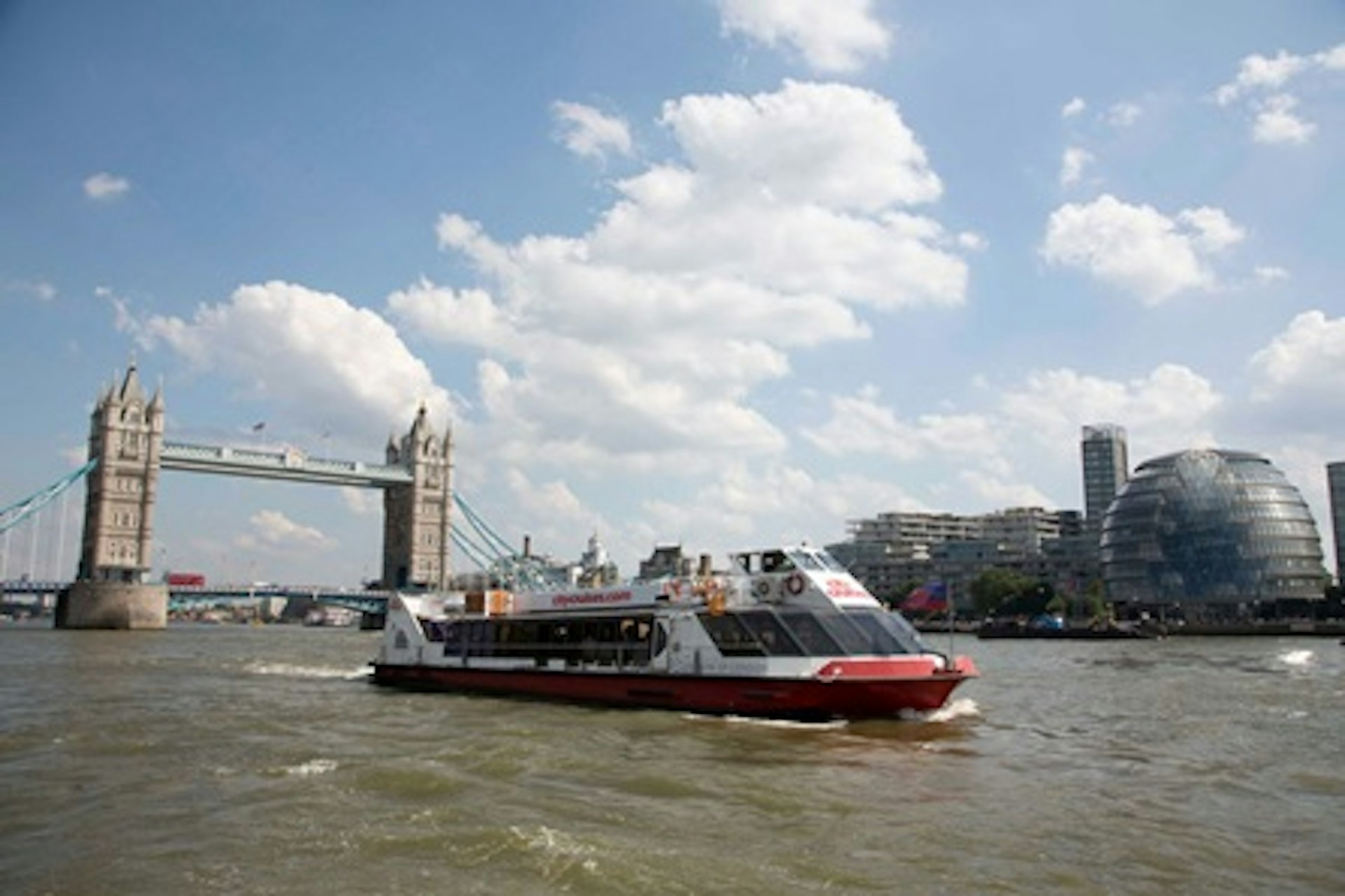 Three Course Meal at a Marco Pierre White Restaurant and Thames River Sightseeing Cruise for Two