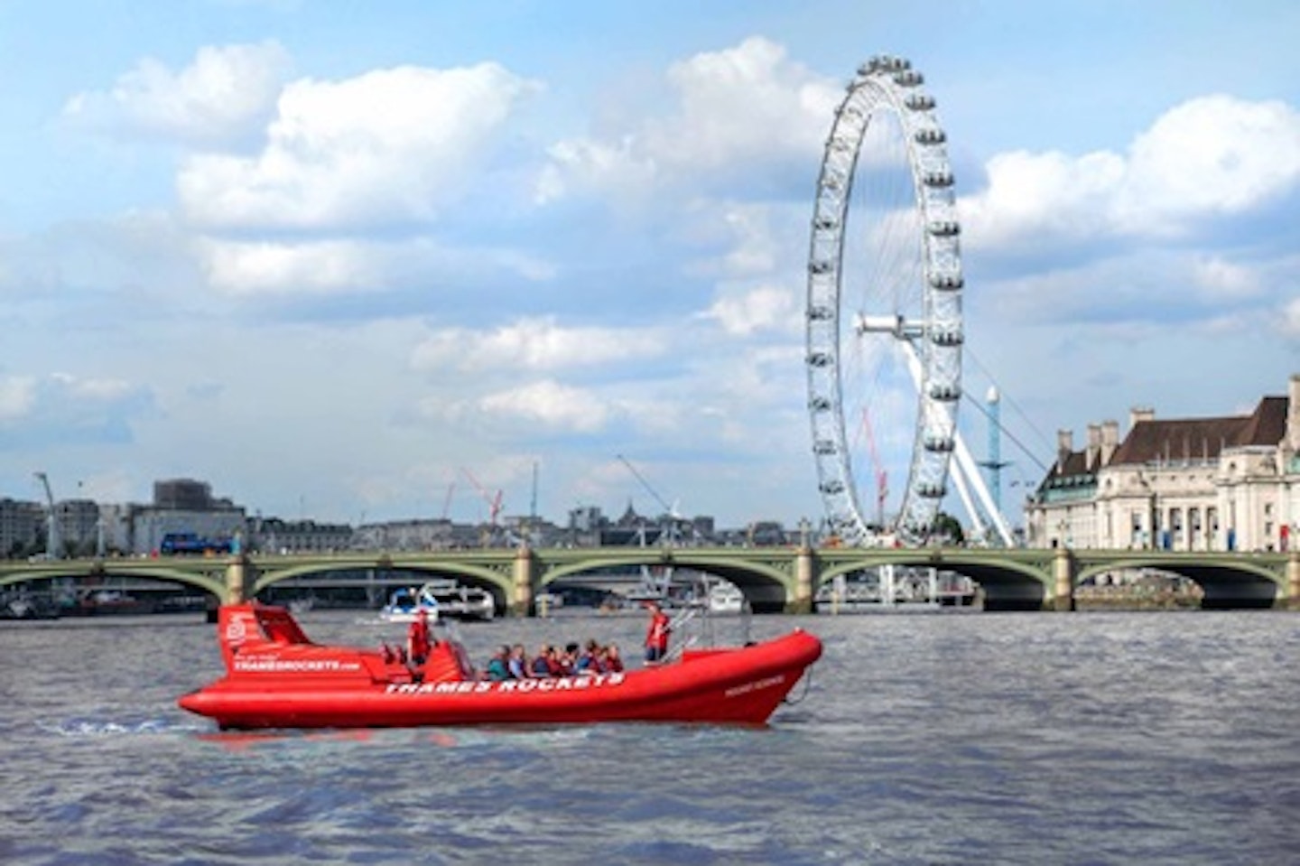 Thames Rockets Speedboat Experience and London Eye For Two 1