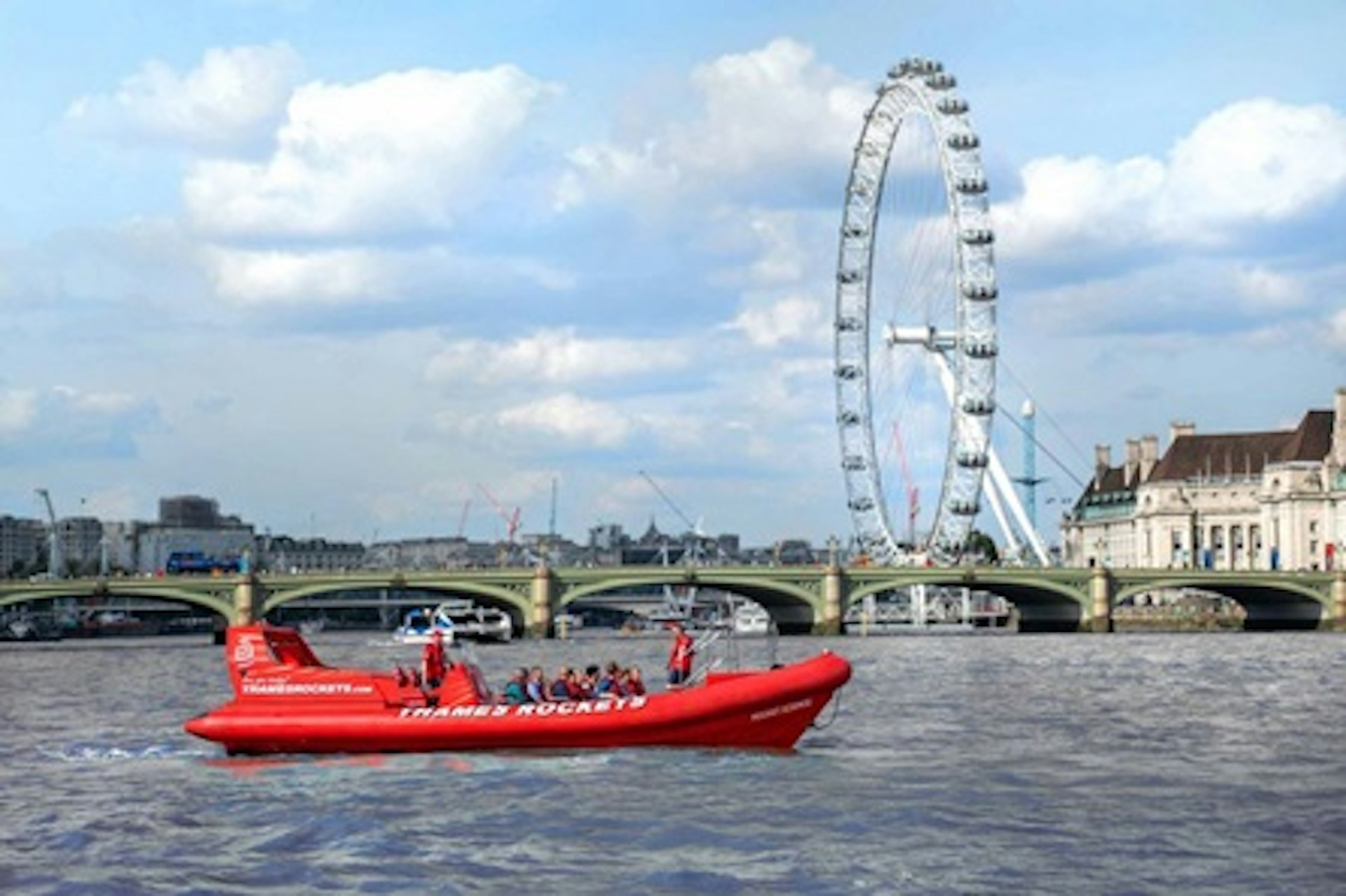 Thames Rockets Speedboat Experience and London Eye For Two 1
