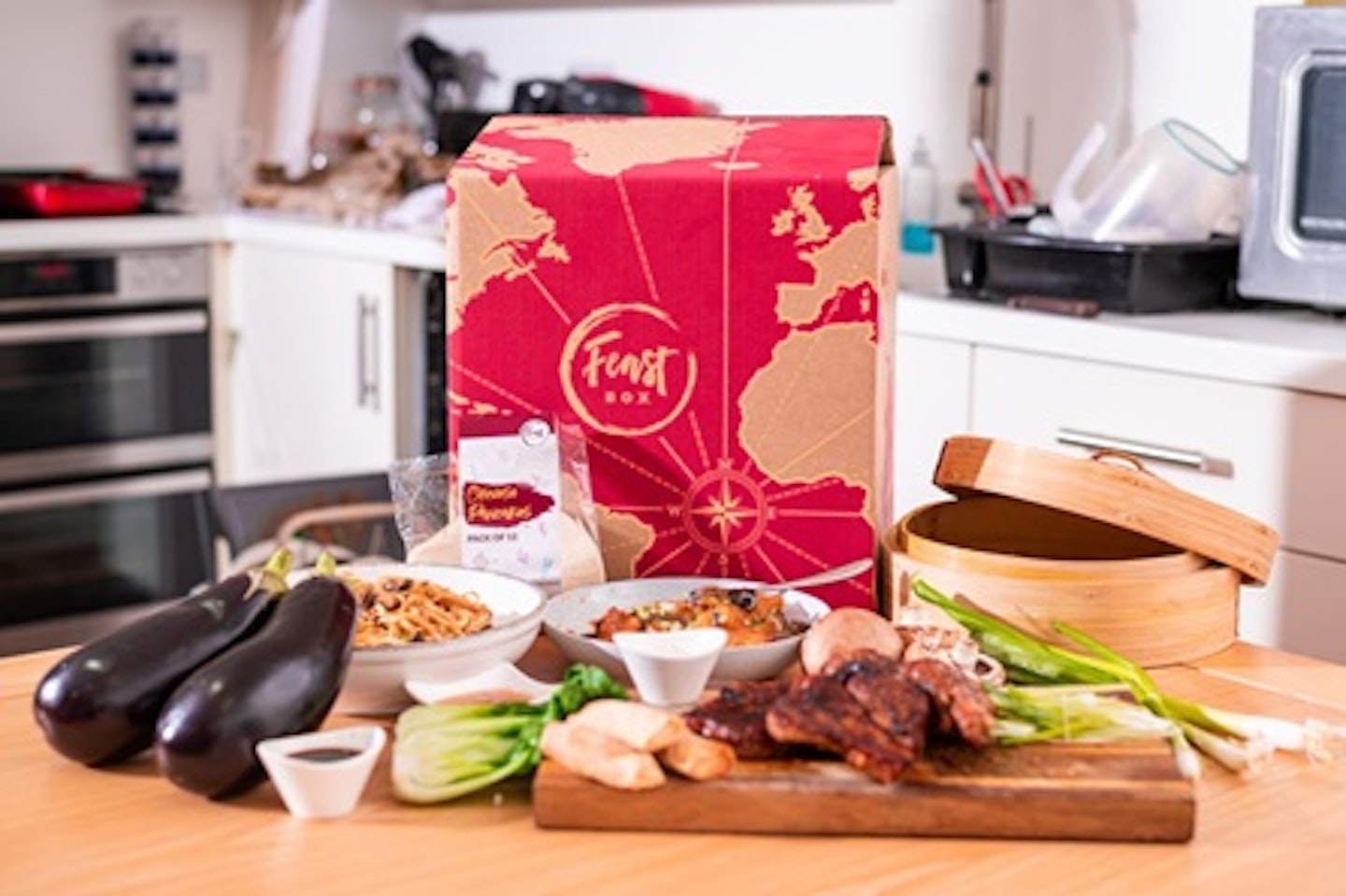 The Big Chinese Night In for up to Six with Feast Box 1