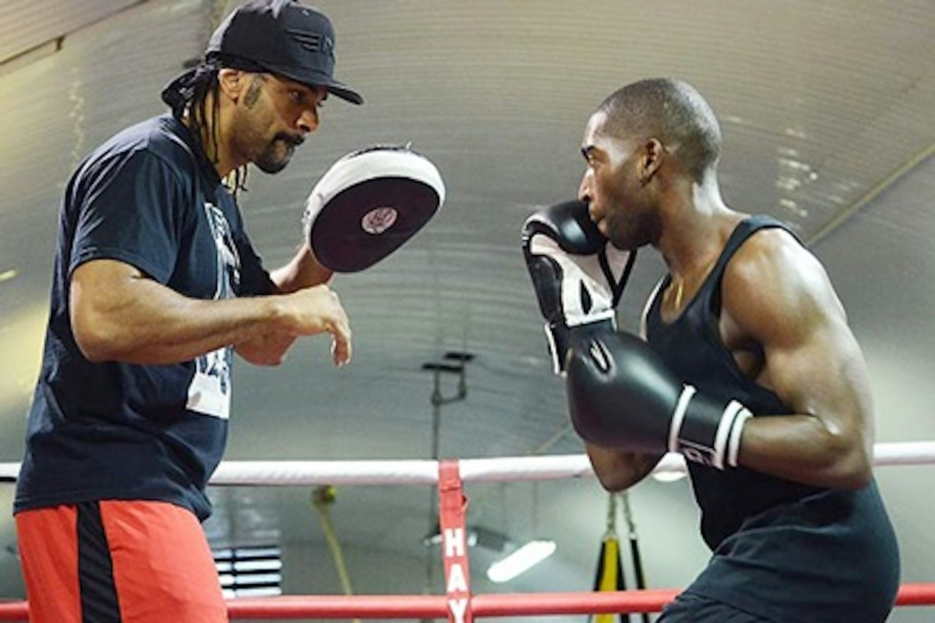 The Hayemaker Ultimate Training Morning with 121 Session in the Ring with David Haye 1