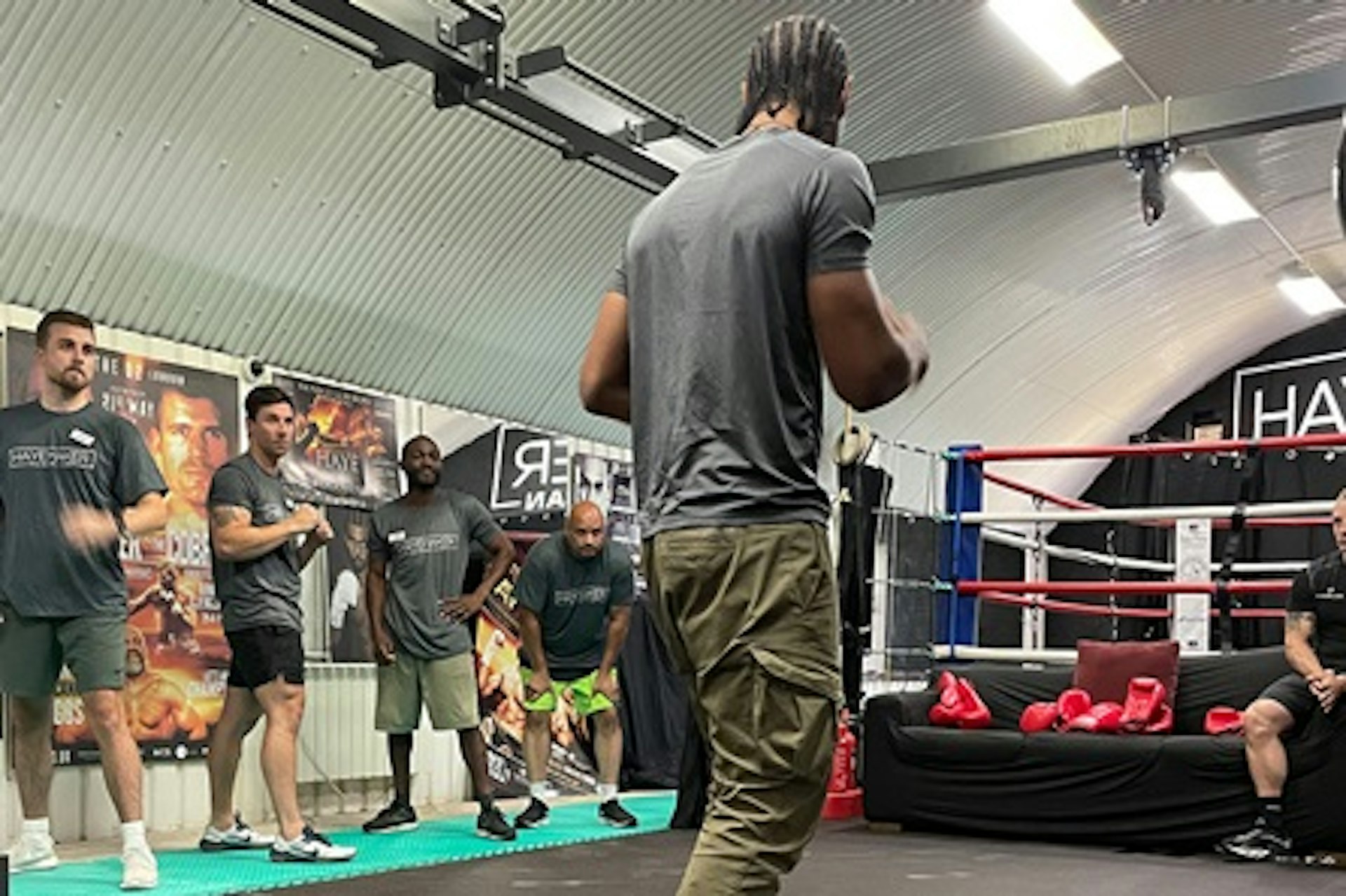 The Hayemaker Ultimate Training Morning with 121 Session in the Ring with David Haye 2