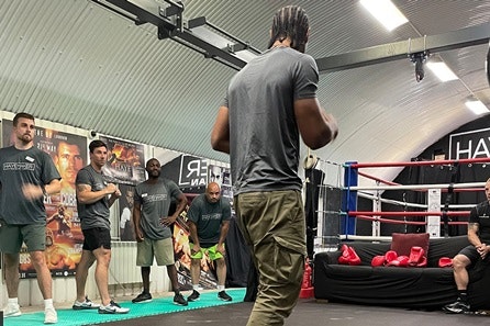 The Hayemaker Ultimate Training Morning with 121 Session in the Ring with David Haye 2