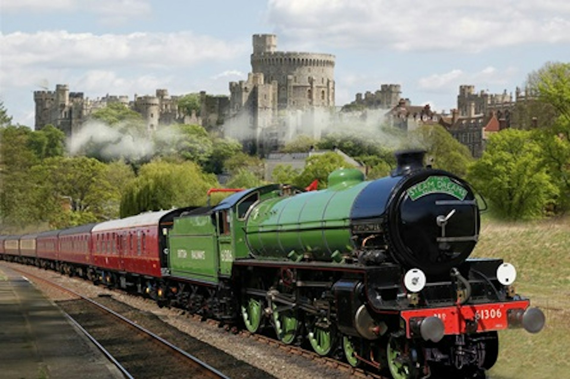 The Royal Windsor Steam Express Trip with Champagne Brunch for Two 1