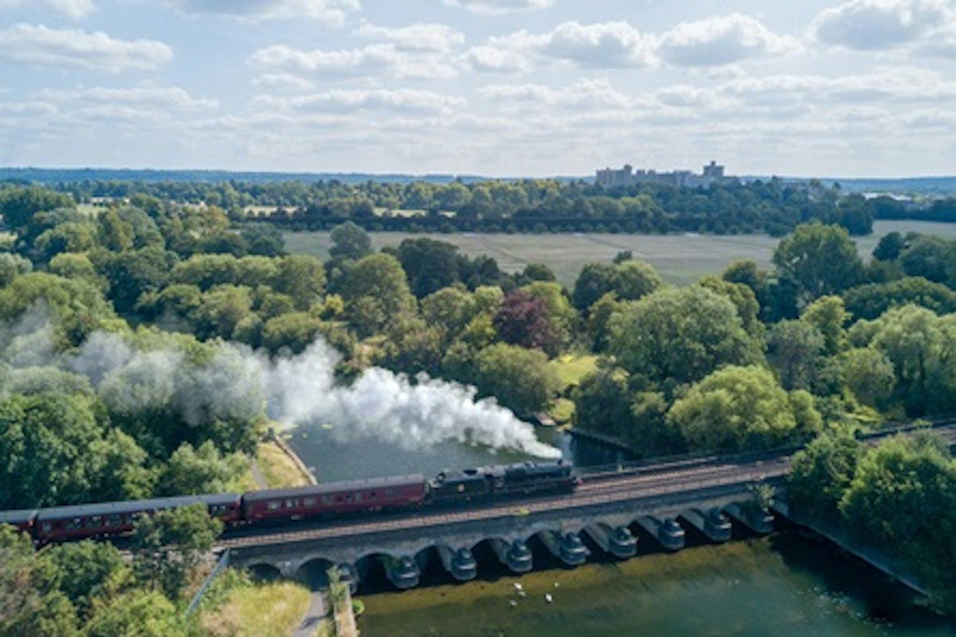 The Royal Windsor Steam Express Trip with Champagne Brunch for Two 4