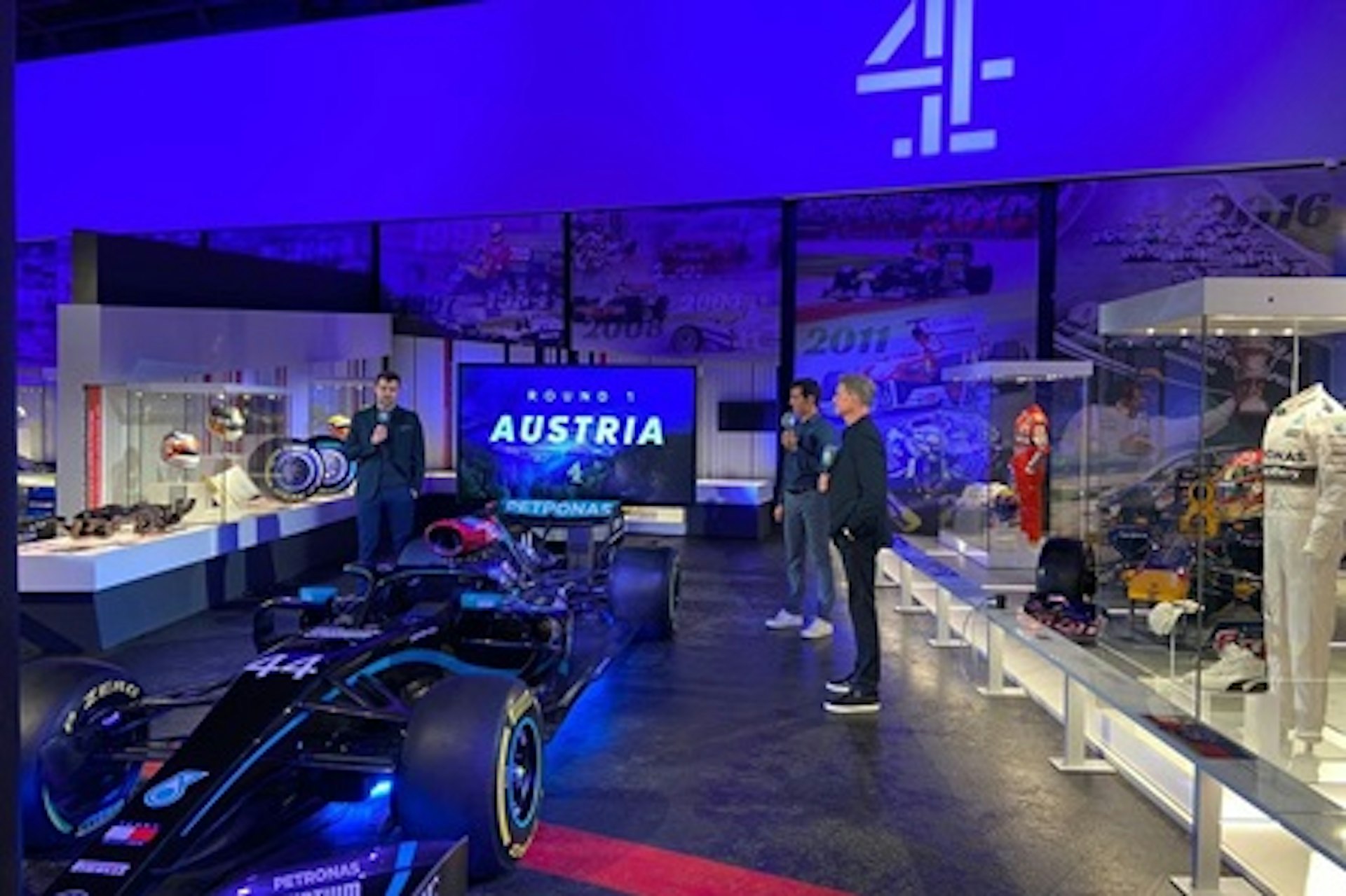 The Silverstone Interactive Museum - An Immersive History of British Motor Racing for Two 4