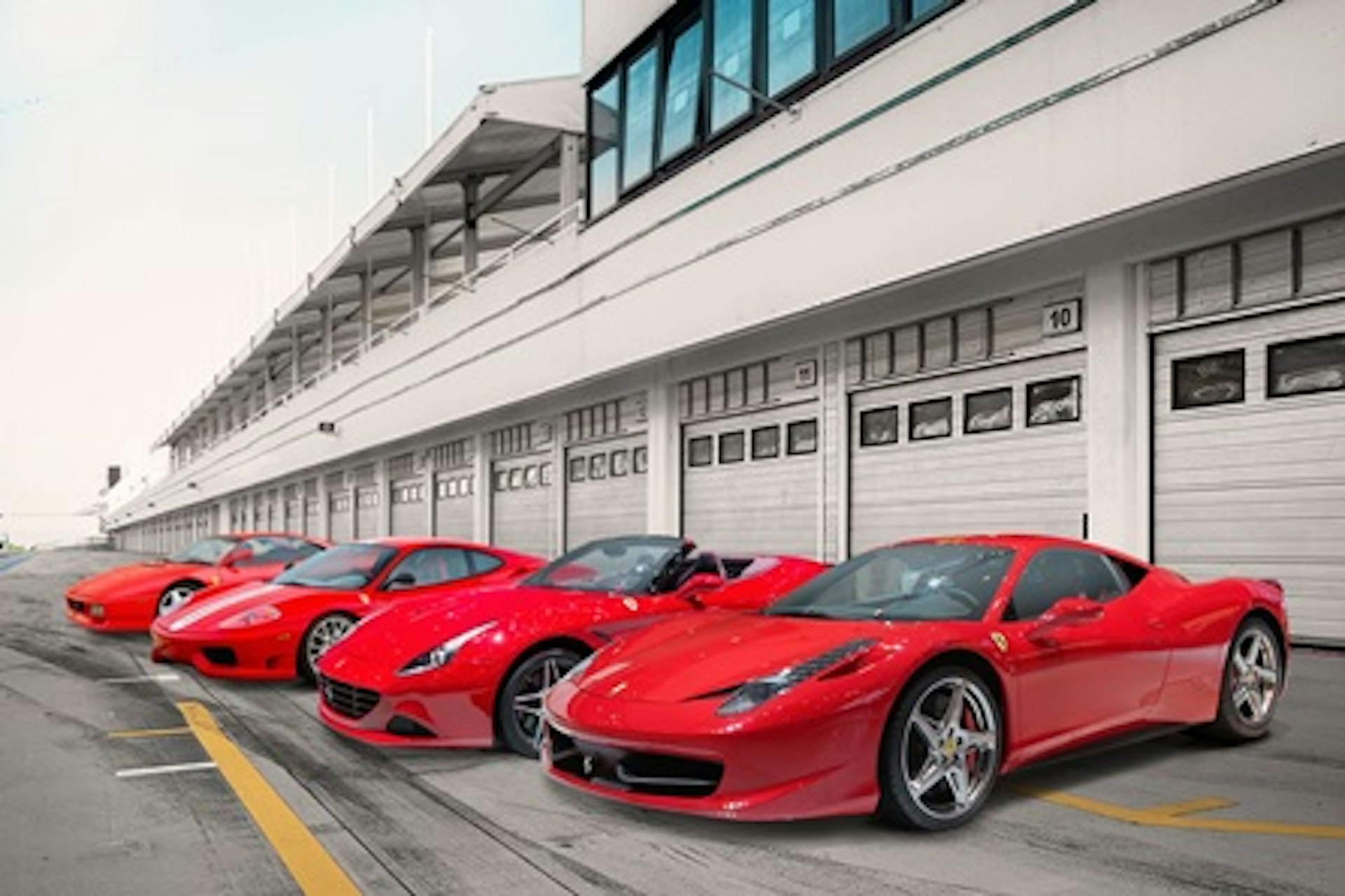 The Ultimate Ferrari Four Car Driving Experience 1