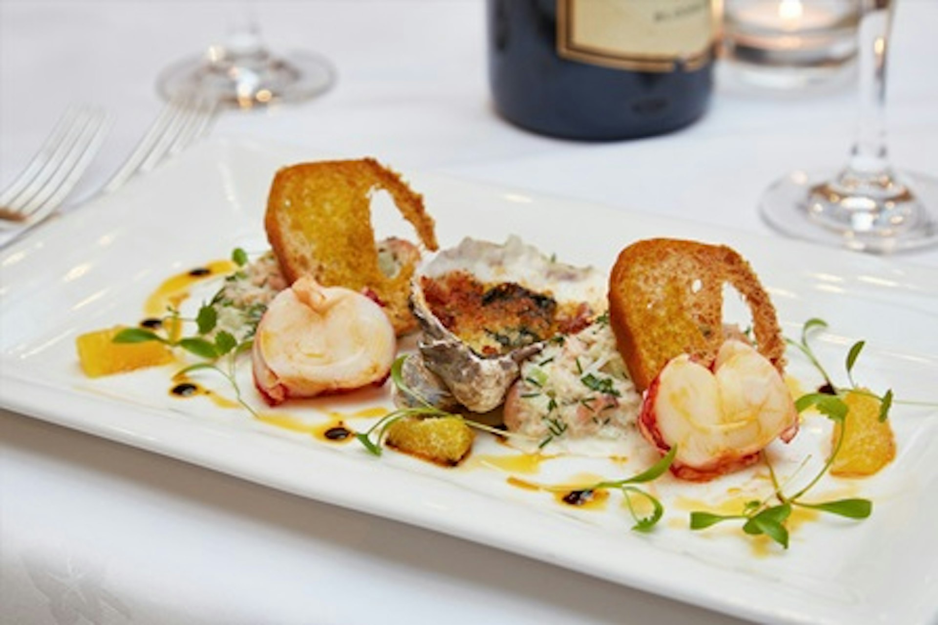 Three Course a la Carte Dinner for Two at the Luxury Bailiffscourt Hotel 1