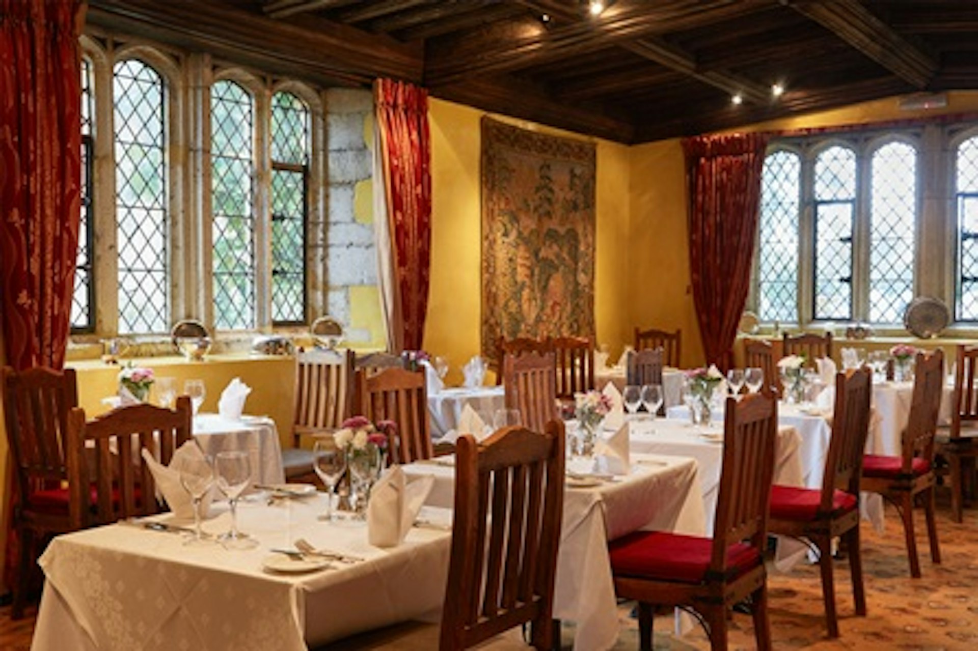 Three Course a la Carte Dinner for Two at the Luxury Bailiffscourt Hotel 2