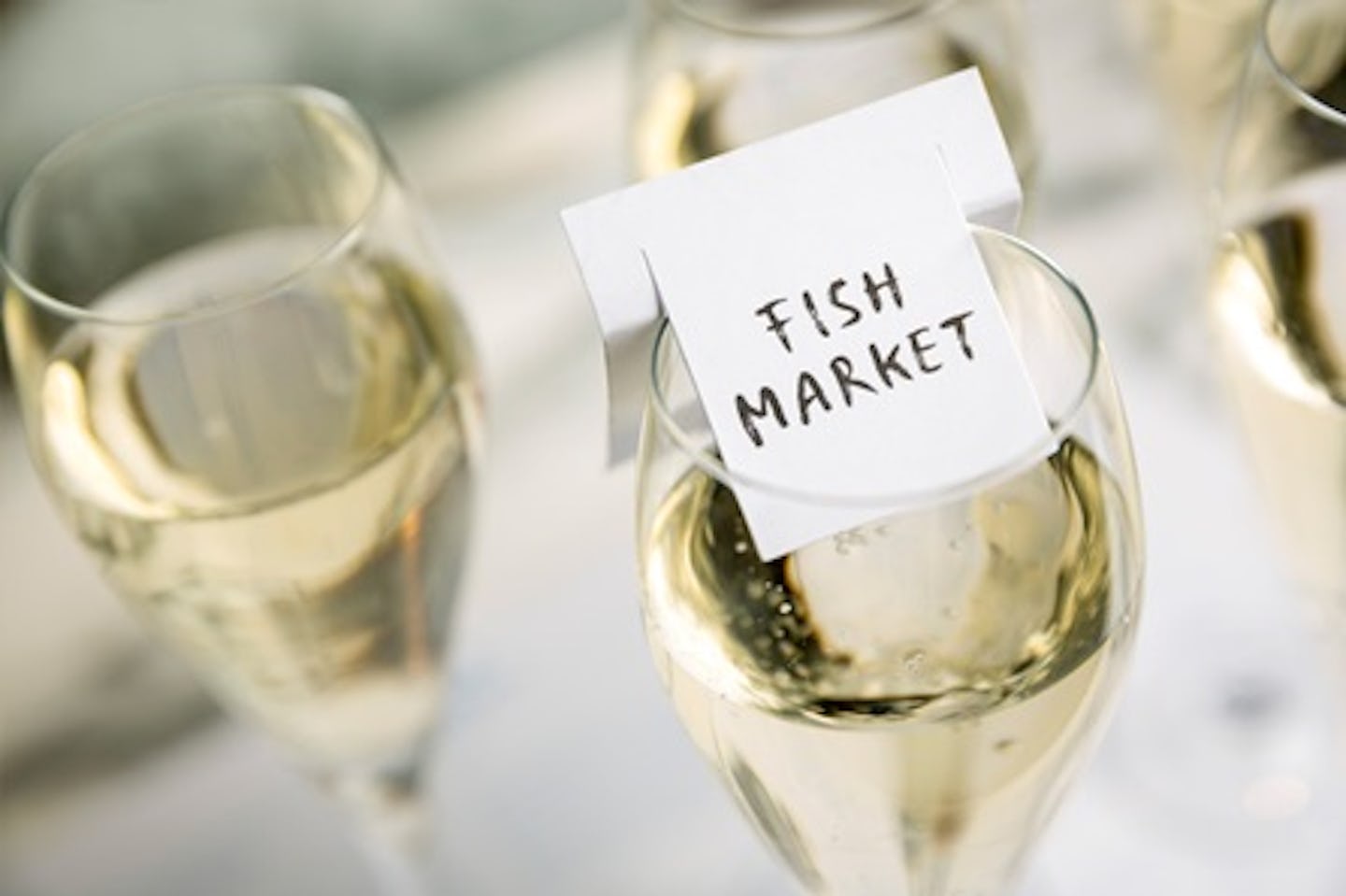 Three Course Brunch with Free-Flowing Bubbles for Two at Fish Market, London