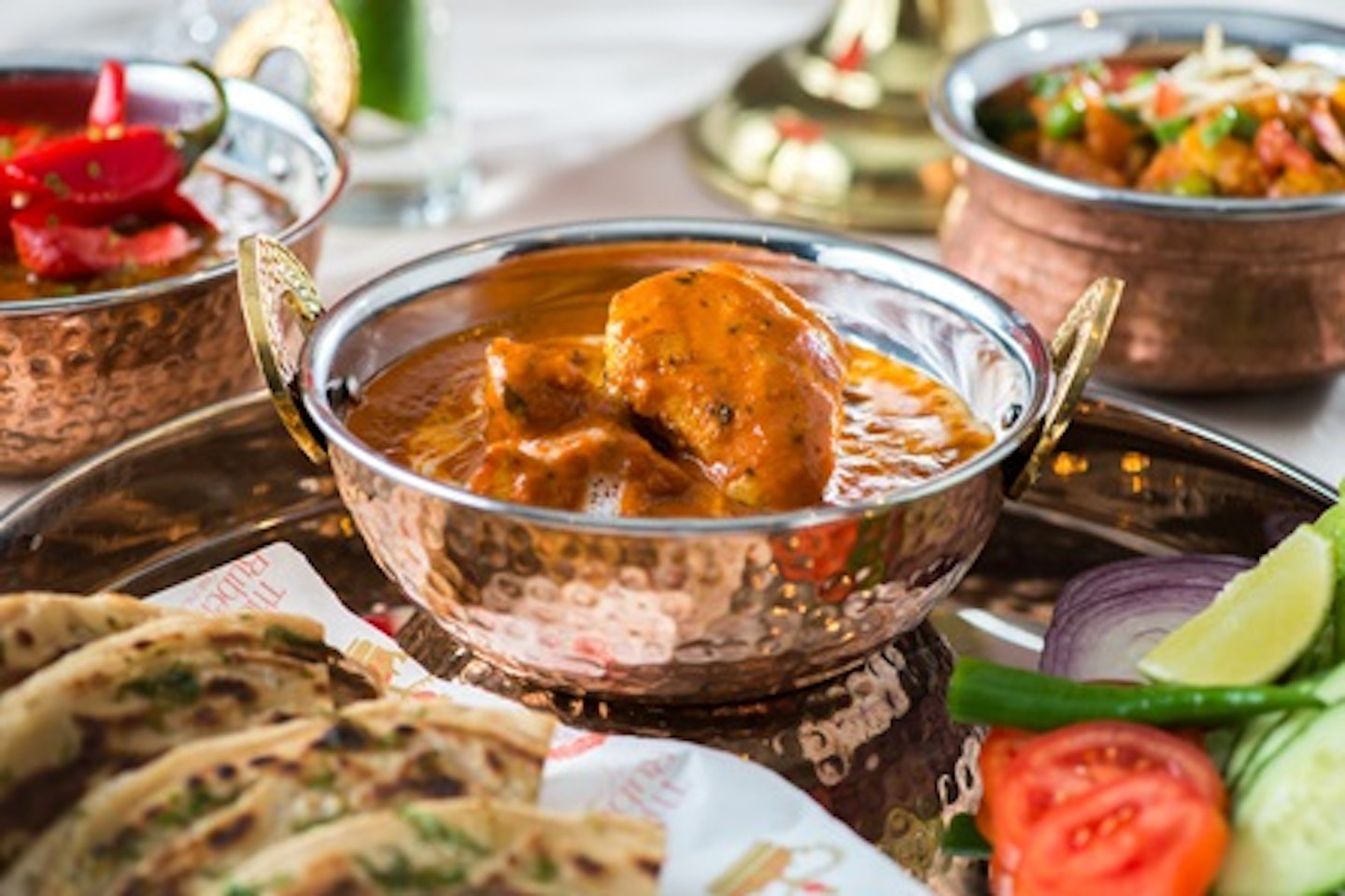 Three Course Dinner for Two at the Luxurious Curry Room at The Rubens Hotel