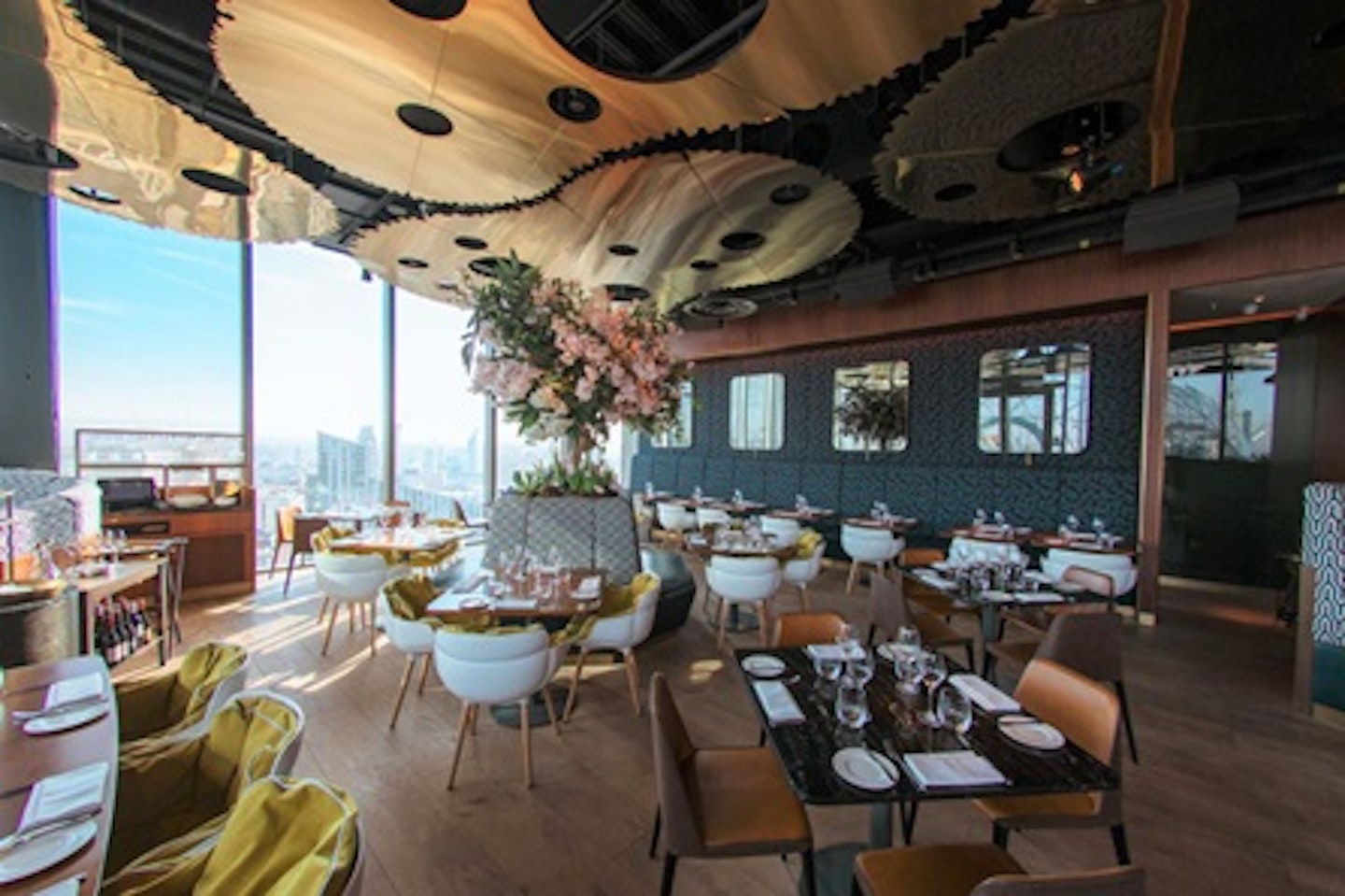 Three Course Lunch for Two at 20 Stories Rooftop Restaurant, Manchester