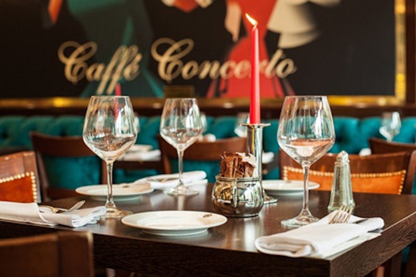 Three Course Meal for Two at Caffé Concerto, London 3