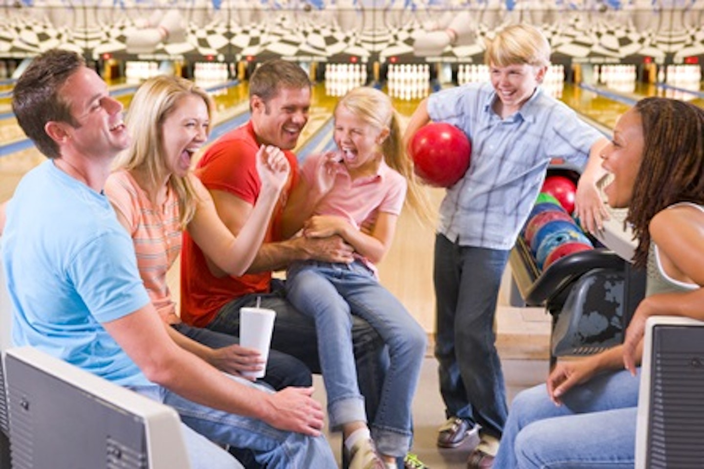 Two Games of Bowling for the Family with Meal and Drinks at Disco Bowl 2