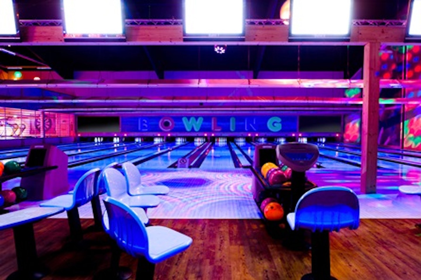 Two Games of Bowling for the Family with Meal and Drinks at Disco Bowl 3