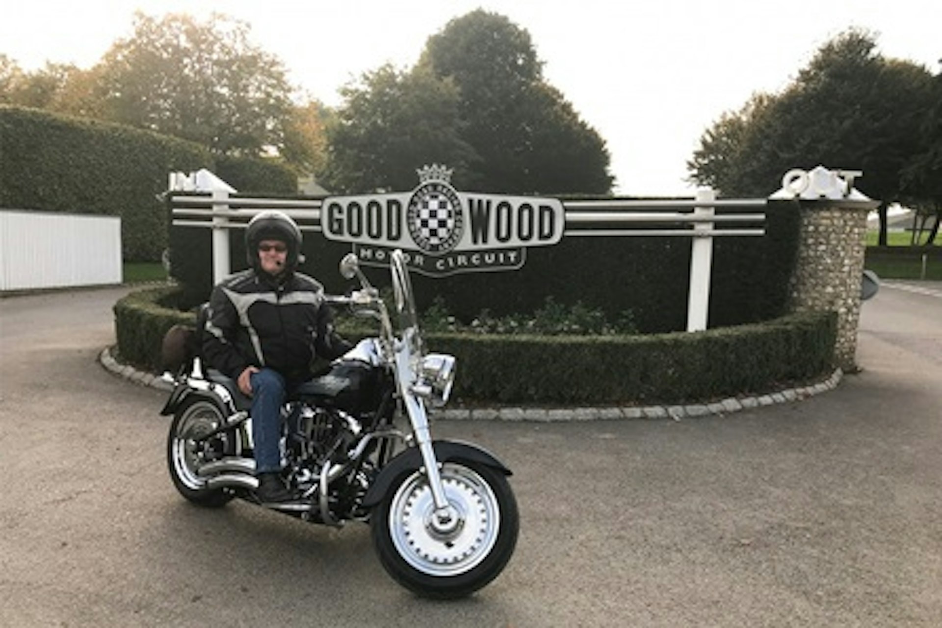 Three Hour Harley Davidson Pillion Ride Out with Lunch at the Goodwood Aerodrome Café