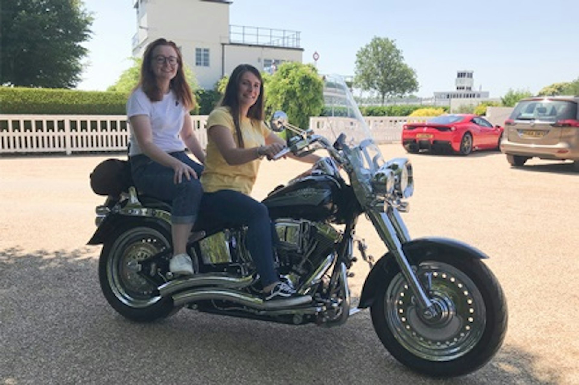 Three Hour Harley Davidson Pillion Ride Out with Lunch at the Goodwood Aerodrome Café 4