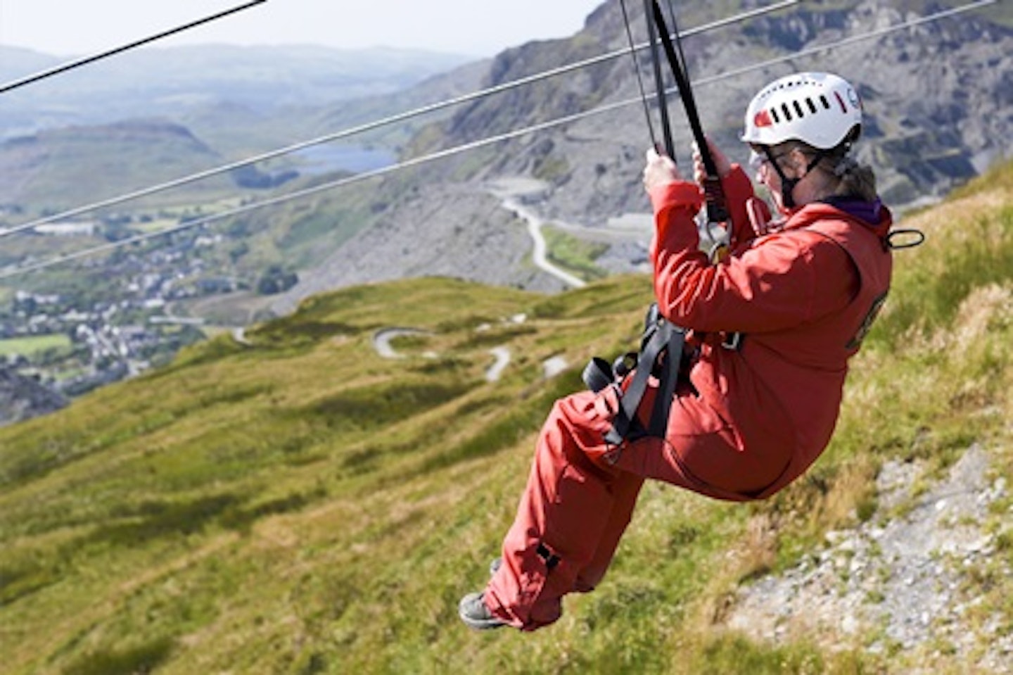 Titan Zip Line and Bounce Below Experience for Two at Zip World 2