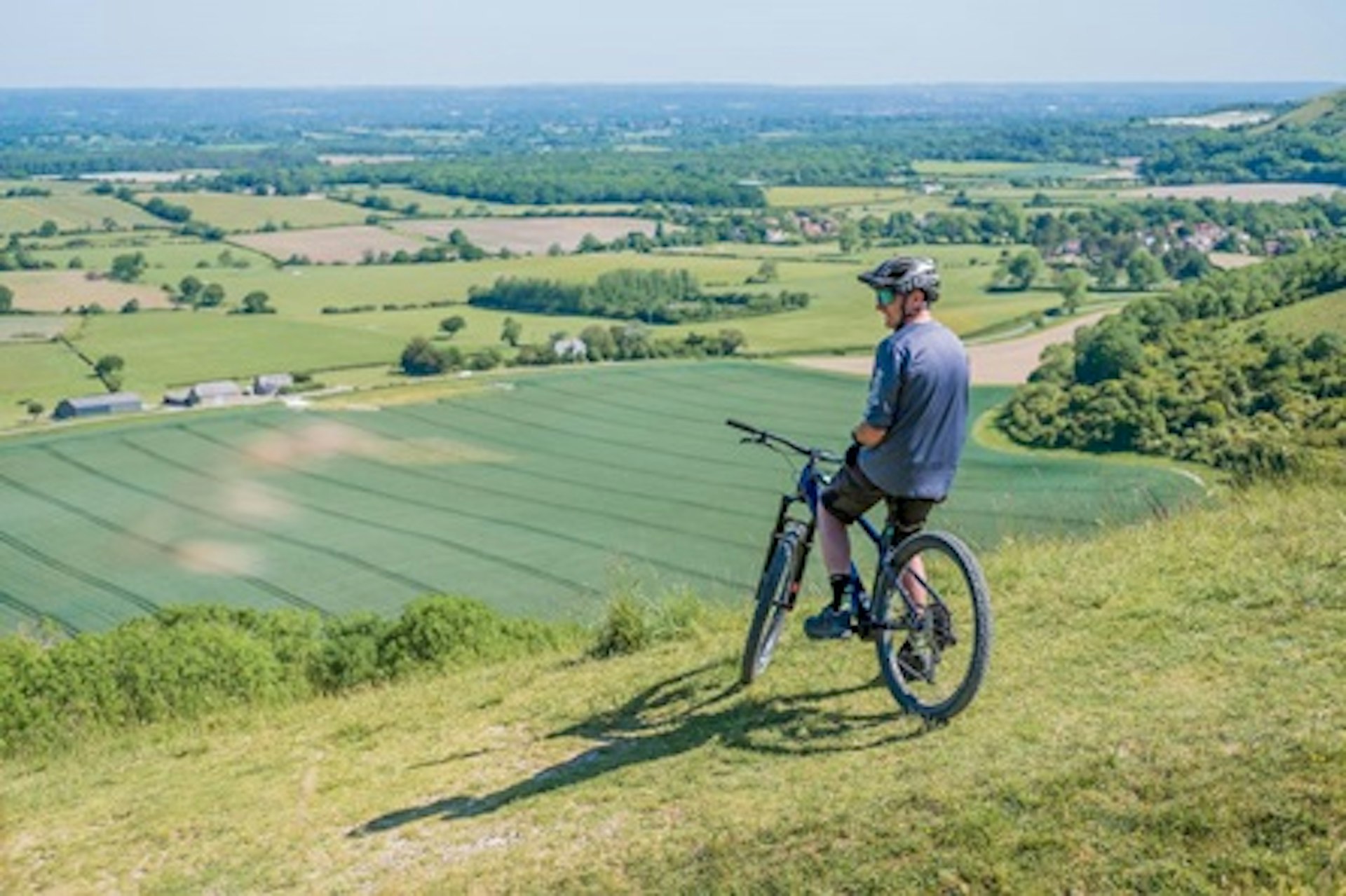 Tour the South Downs with GPS Guided Half Day Electric Mountain Bike Hire 1