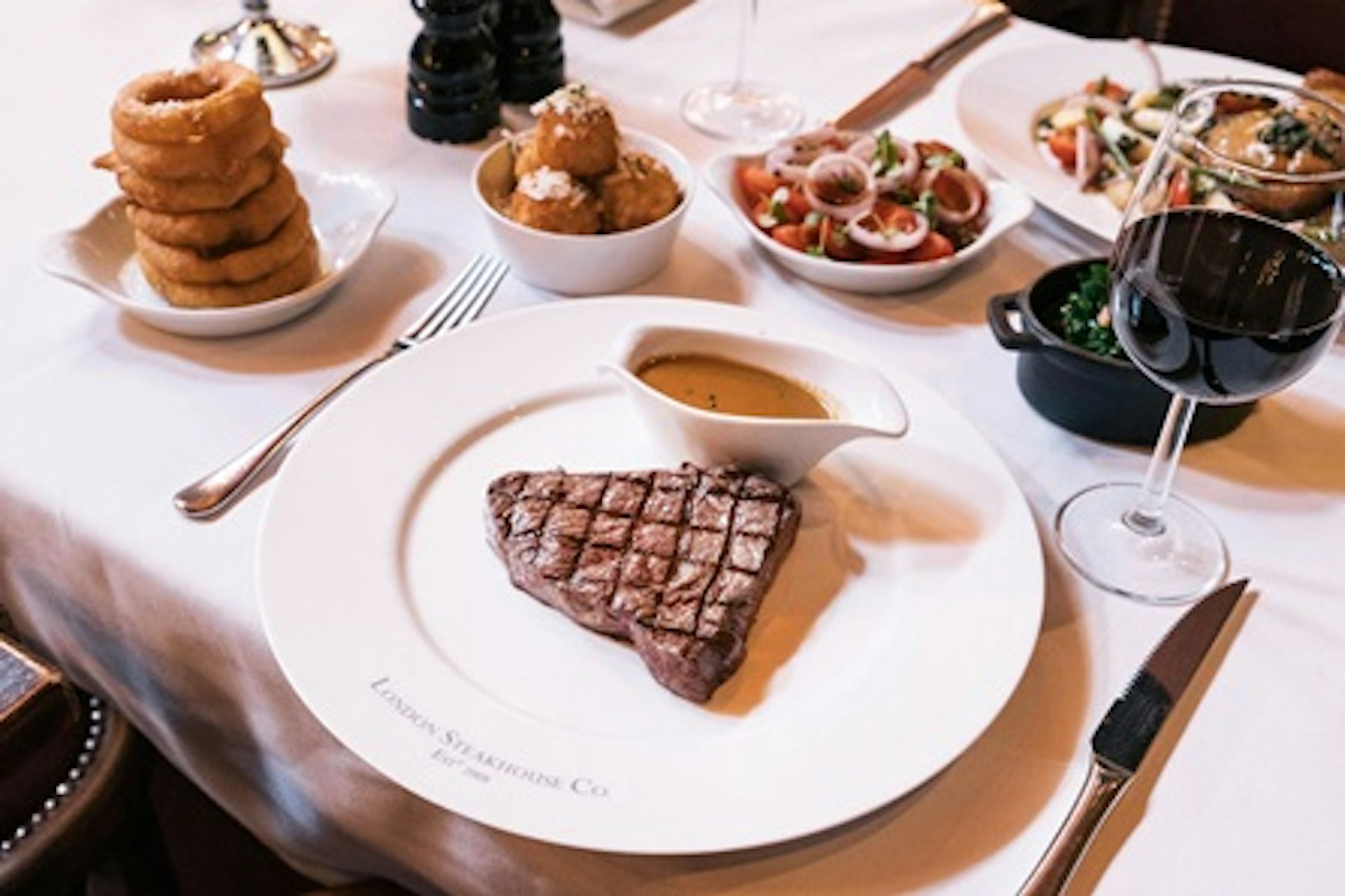 Two Course Dining Experience and Cocktail for Two at Marco Pierre White's London Steakhouse Co 1
