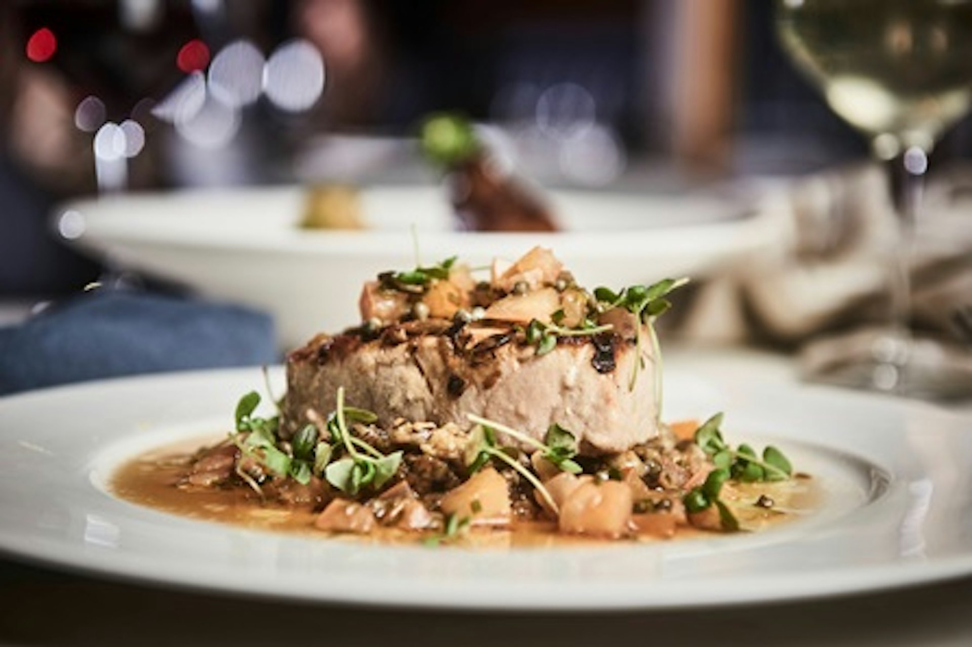 Two Course Midweek Lunch and Wine for Two at the Village Brasserie by Velvet, Manchester 1