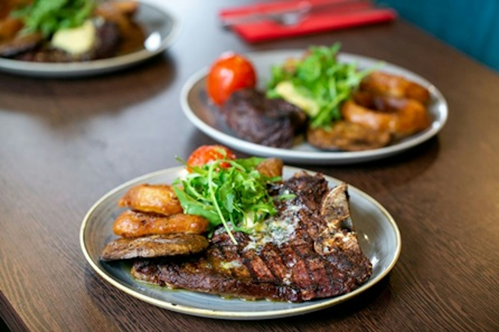 Two Course Steak Dinner for Two with a Bottle of Wine at Trafford Hall Hotel 1